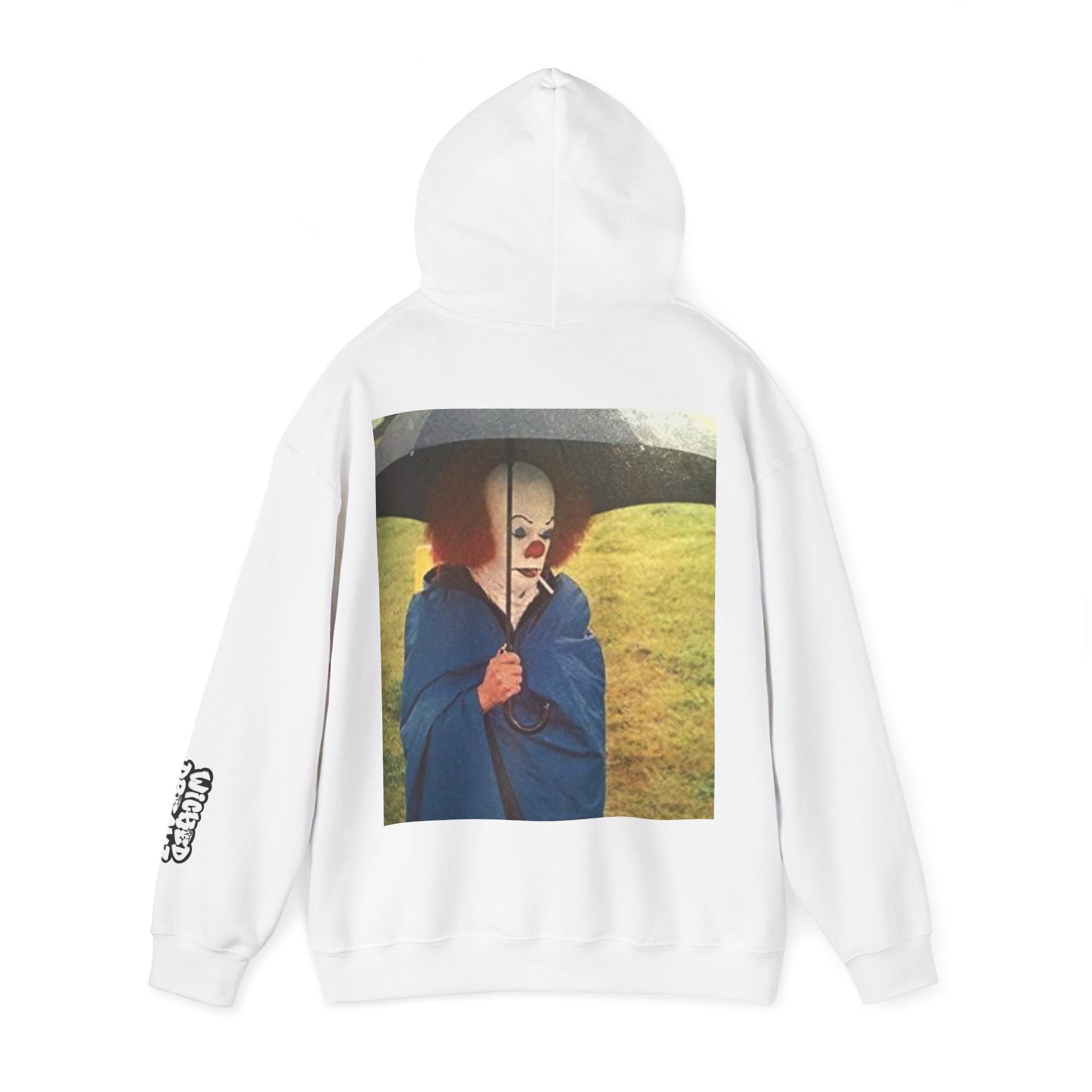 Life is better when you’re laughing Graphic Hoodie: Cozy Unisex Sweatshirt with Clown Design, Halloween Apparel, Trendy Streetwear, Perfect Gift for Fans, Casual Style