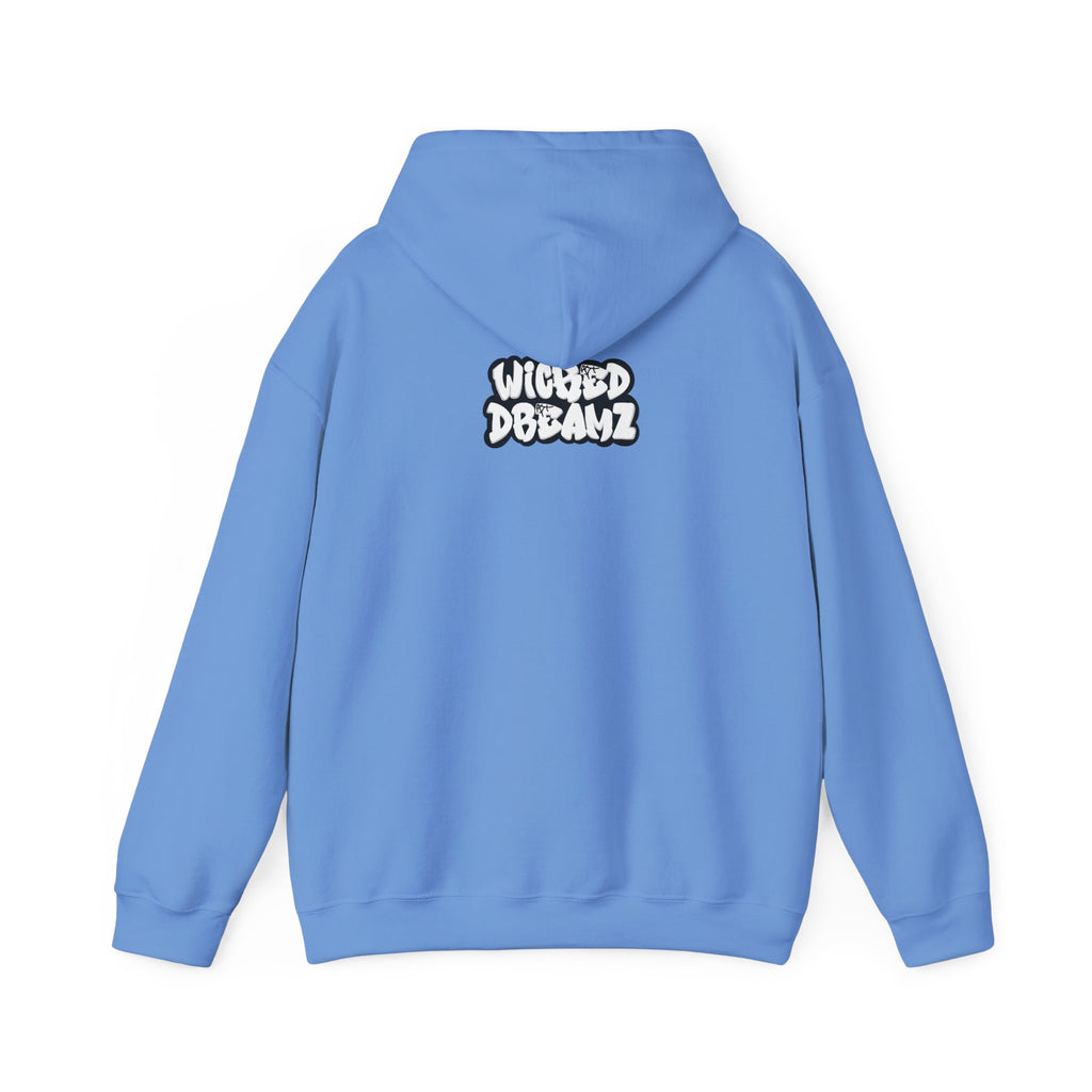 Wicked Dreamz Myers Hoodie, Unisex Heavy Blend Sweatshirt, Streetwear Sweatshirt, Cool Graphic Hoodie, Unique Gift for Music Lovers