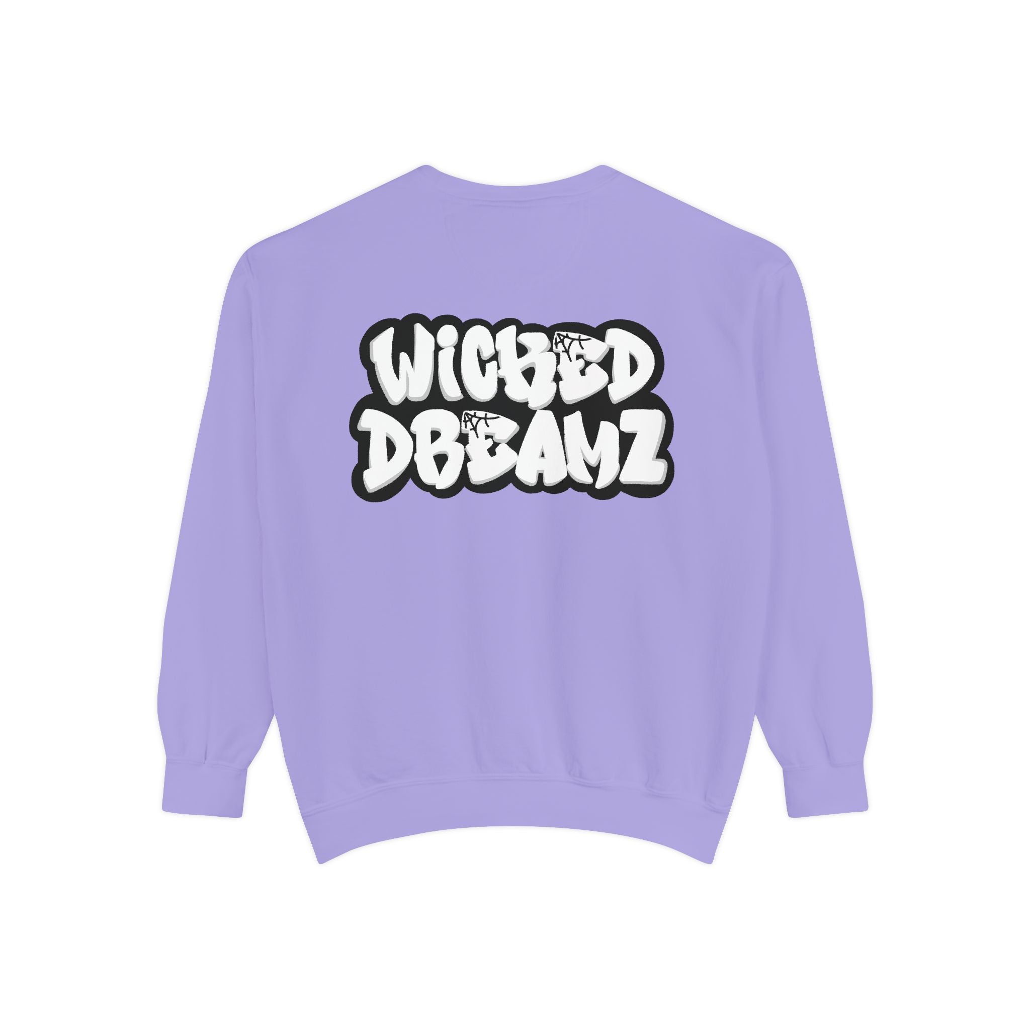 Spooky Season Sweatshirt - Unisex Garment-Dyed, Halloween Apparel, Cozy Fall Fashion, Wicked DBBAMZ Design, Perfect for October Celebrations