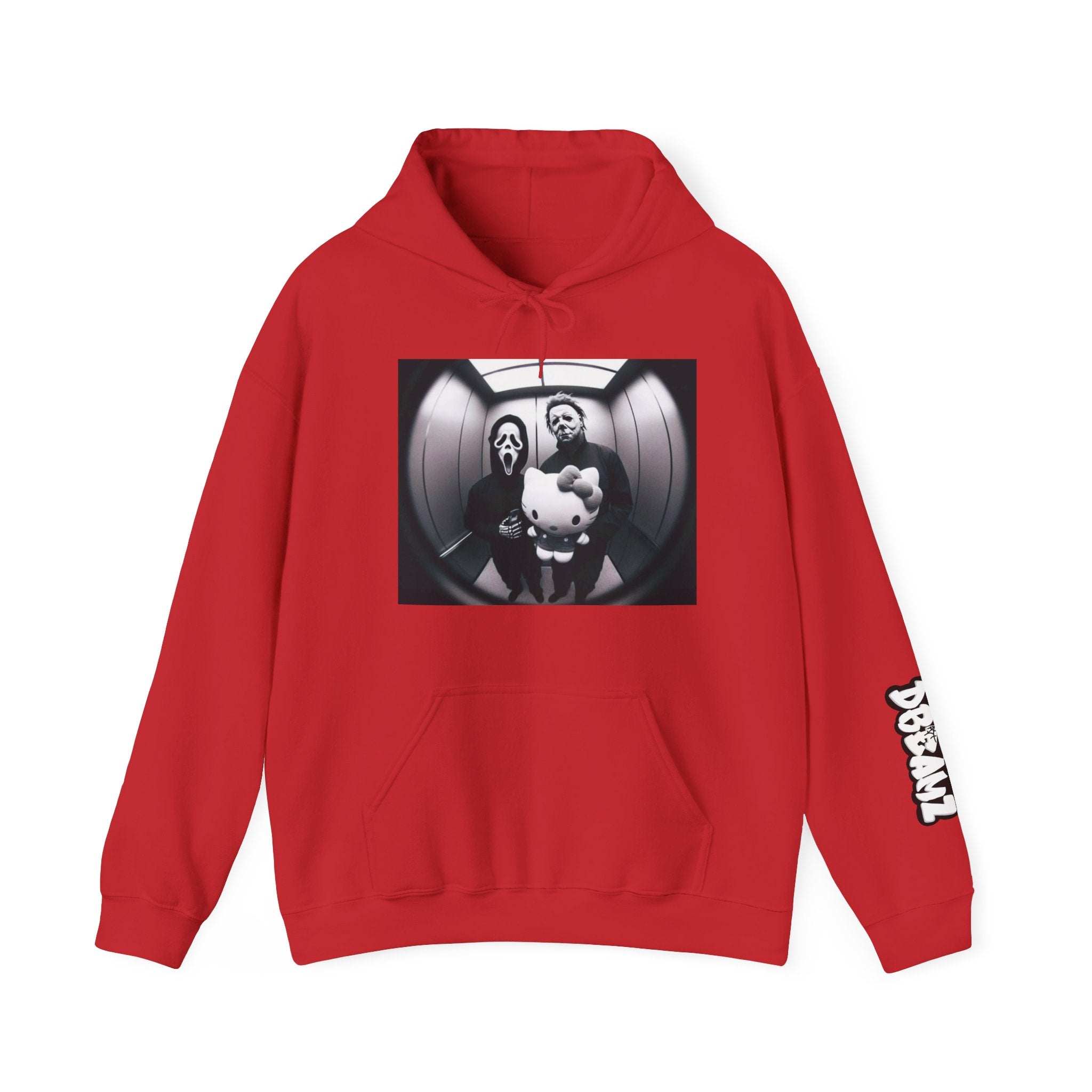 Sweet horror Graphic Hoodie, Cozy Unisex Sweatshirt for Everyday Wear, Perfect Gift for Friends, Streetwear Style, Unique Graphic Design
