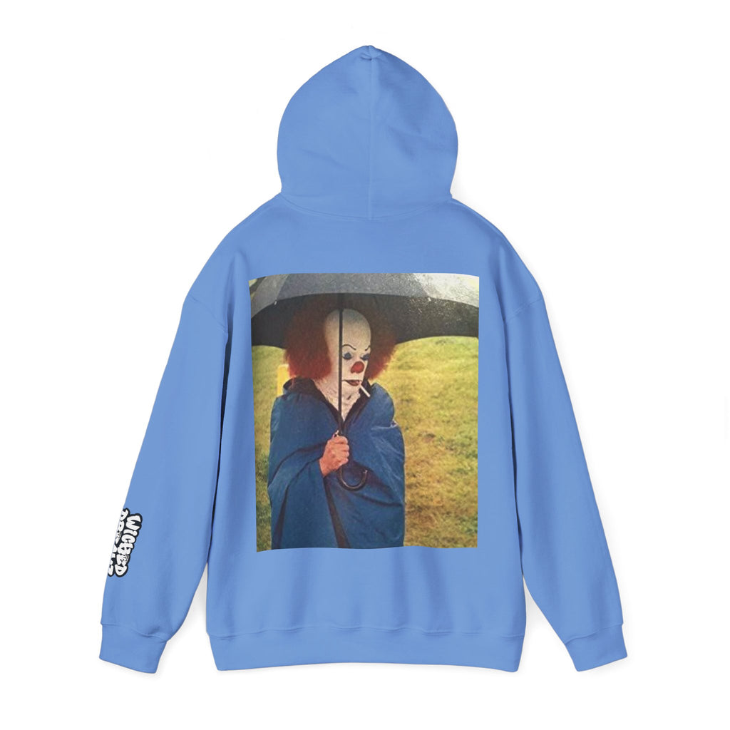 Life is better when you’re laughing Graphic Hoodie: Cozy Unisex Sweatshirt with Clown Design, Halloween Apparel, Trendy Streetwear, Perfect Gift for Fans, Casual Style