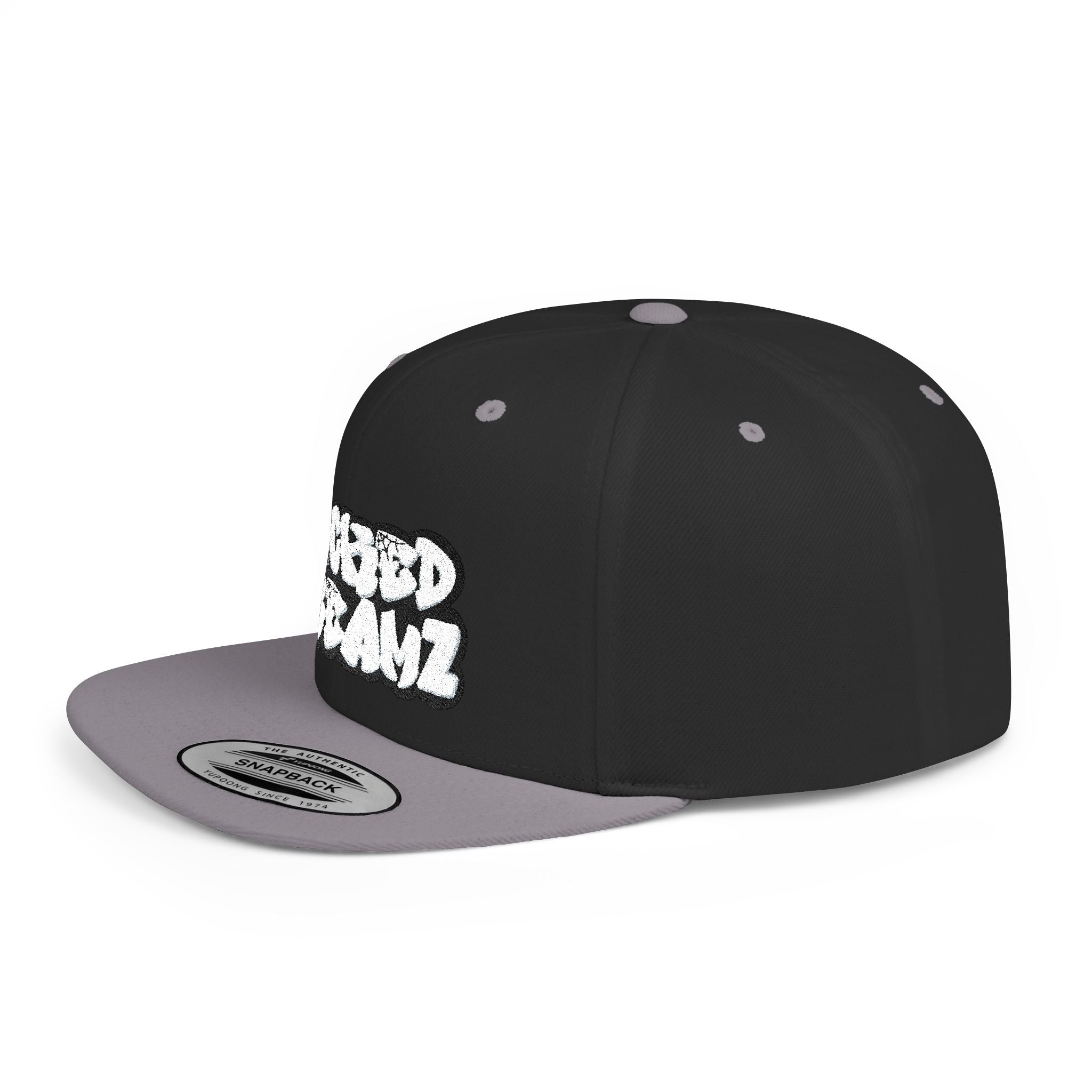 Wicked Dreamz Snapback Hat, Trendy Flat Bill Cap for Street Style, Unisex Urban Fashion, Perfect Gift for Hip-Hop Lovers, Casual Wear