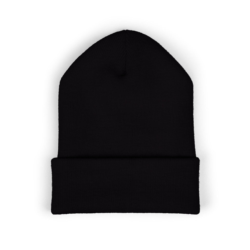 Wicked Dreams Classic Cuffed Beanie, Winter Accessory, Streetwear Hat, Cozy Gift, Embroidered Beanie