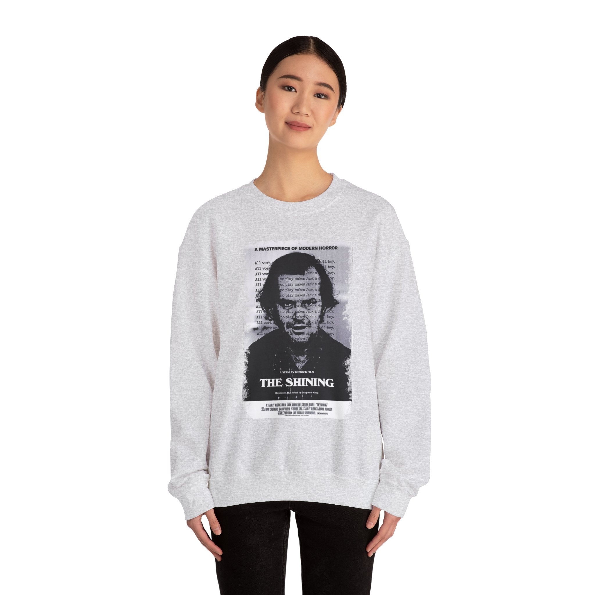 The Shining Sweatshirt - Cozy Horror Crewneck for Movie Lovers, Halloween Gift, Unisex Apparel, Retro Film Dramatic Look, Inner Nerd Style