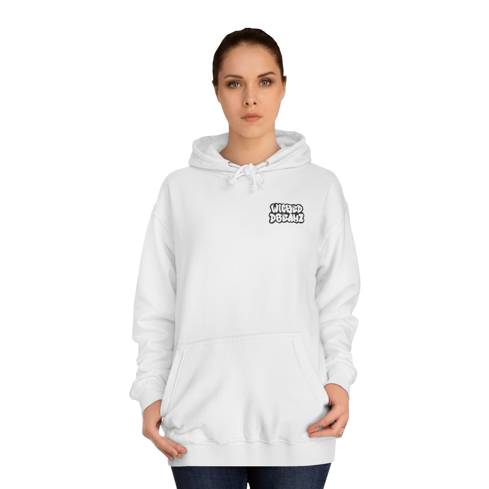 Unisex Skull Art College Hoodie, Casual Halloween Sweatshirt, College Student Gift, Graphic Hoodie for Men and Women, Trendy Layering Wear