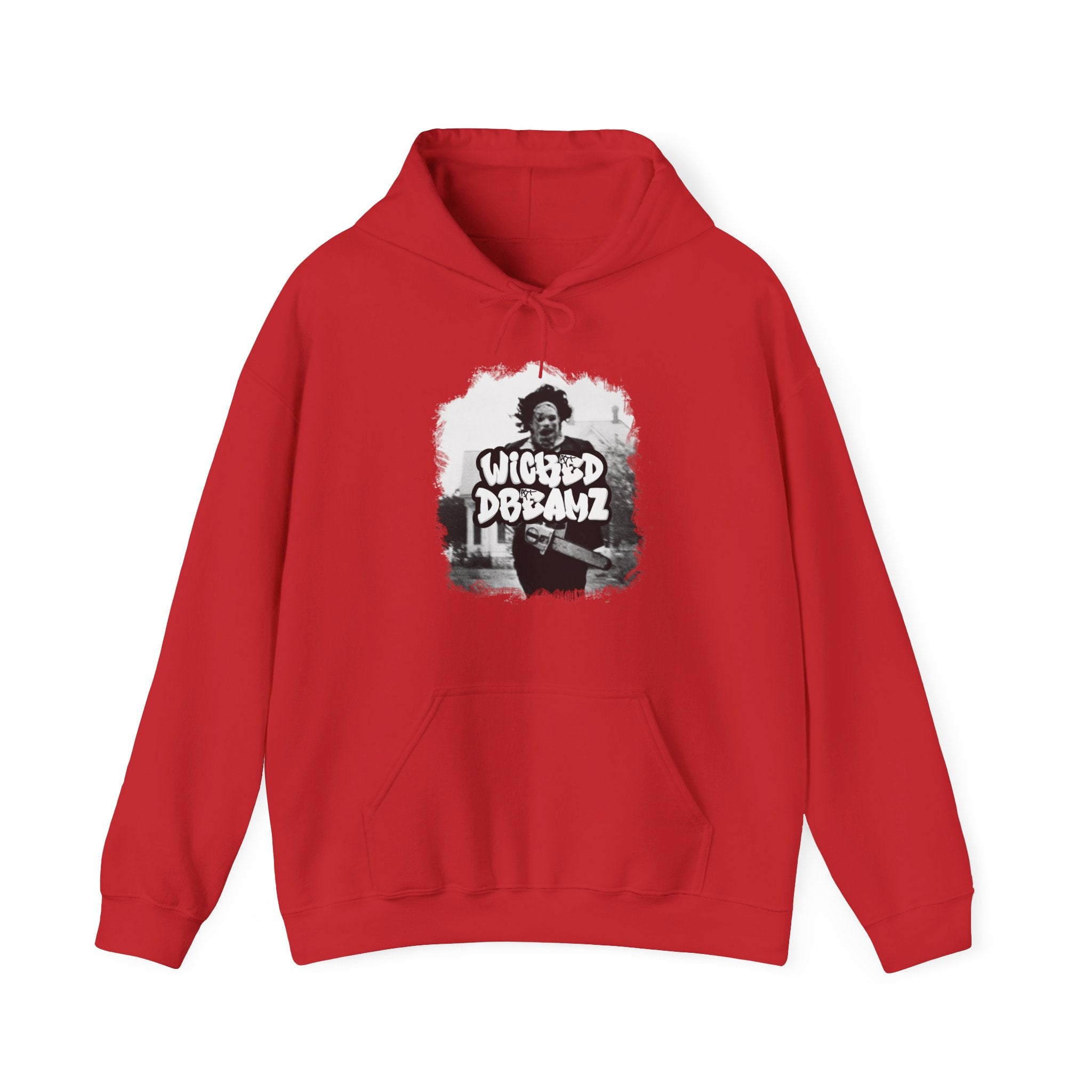 Wicked Dreamz Unisex Heavy Blend™ Hoodie - Cozy, Stylish Pullover for Horror Fans, Perfect for Halloween, Casual Wear, Gifts