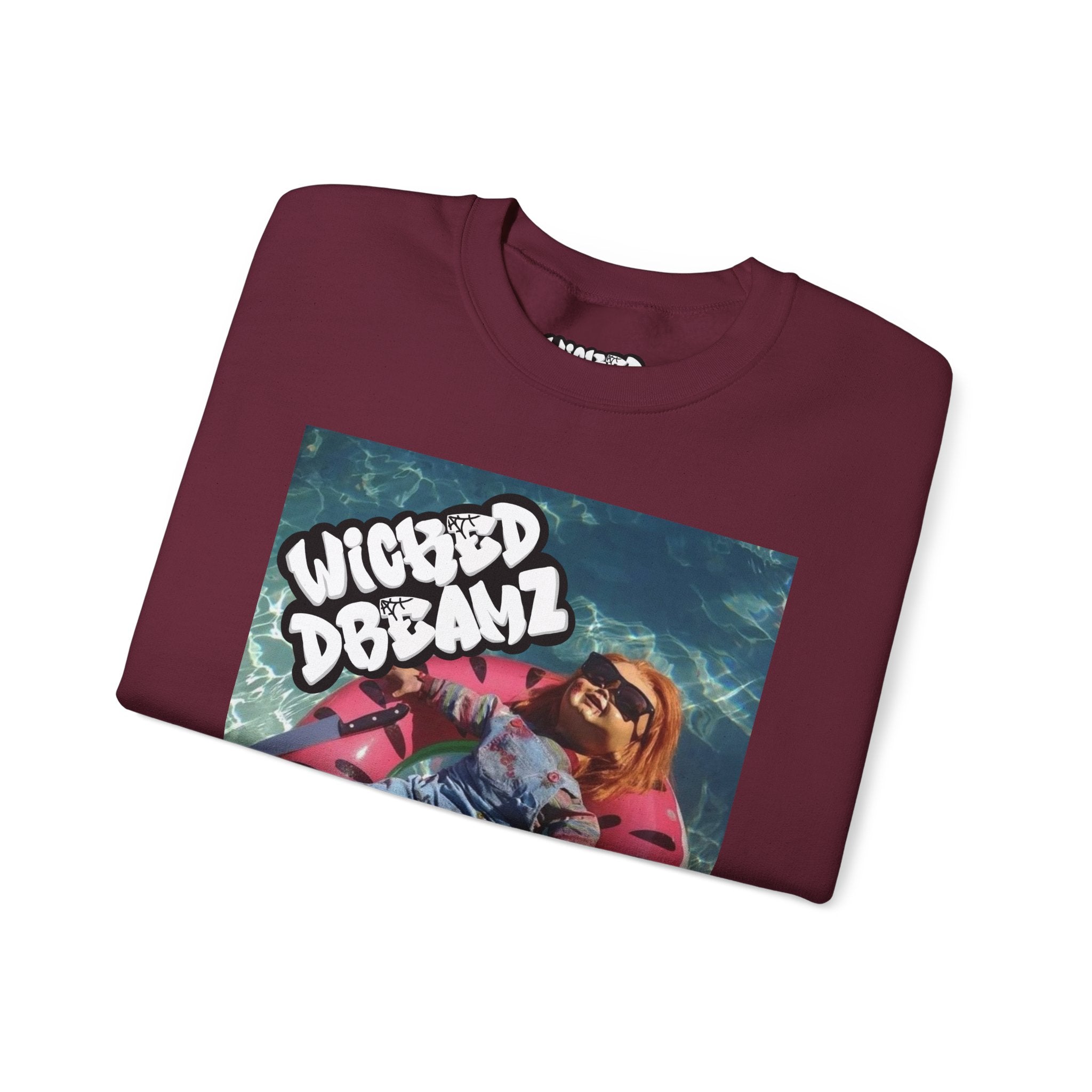 Chill Vibes Sweatshirt - Unisex Heavy Blend Crewneck, Cozy Streetwear, Fun Gift for Friends, Casual Outfit, Everyday Comfort