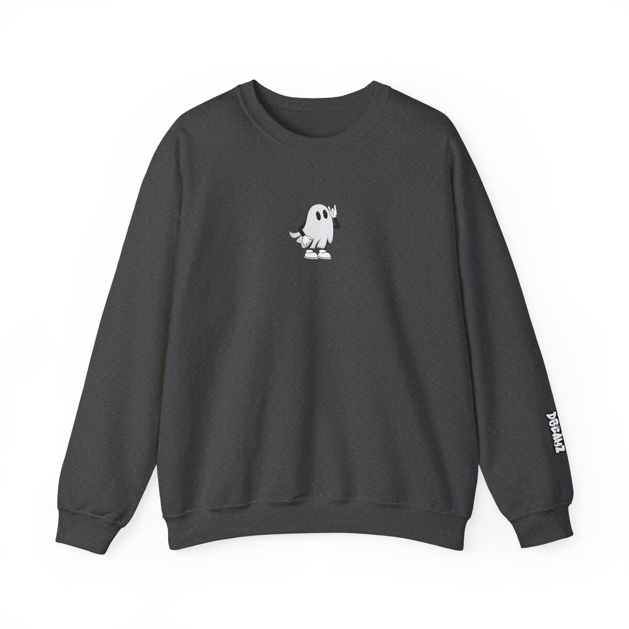 Wicked Cool Ghost Sweatshirt | Halloween Style, Cozy Crewneck, Unisex Fashion, Perfect Gift for Spooky Season, Trendy Streetwear