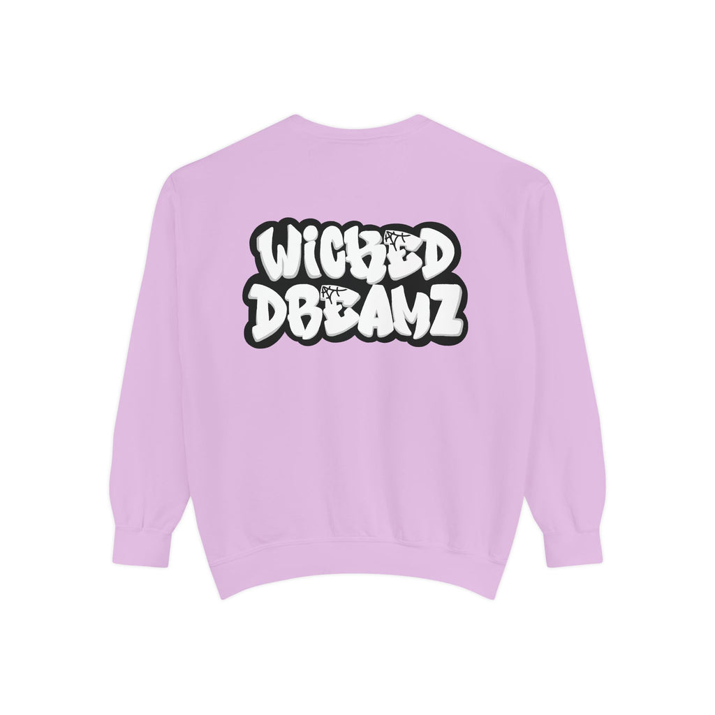 Spooky Season Sweatshirt - Unisex Garment-Dyed, Halloween Apparel, Cozy Fall Fashion, Wicked DBBAMZ Design, Perfect for October Celebrations
