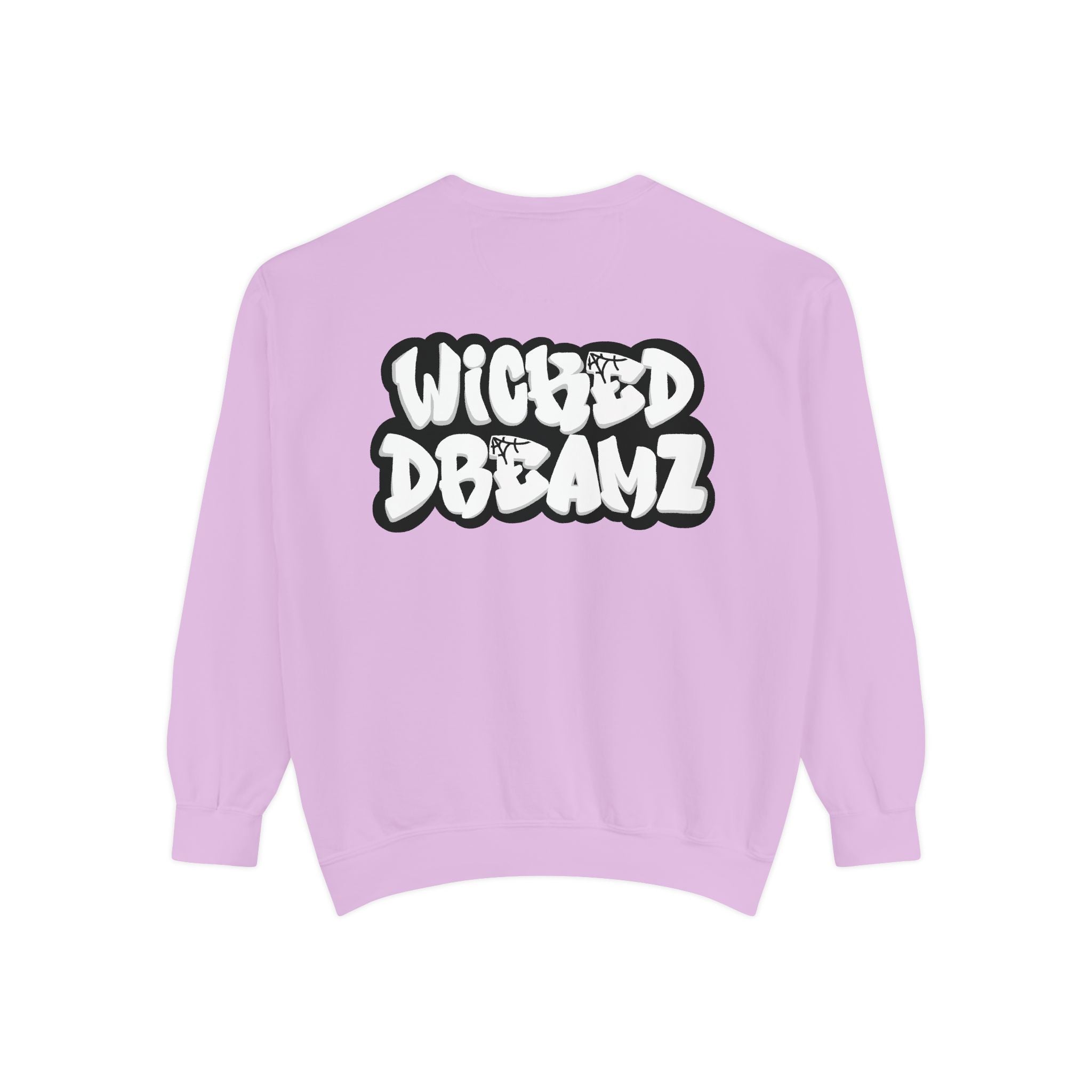 Spooky Season Sweatshirt - Unisex Garment-Dyed, Halloween Apparel, Cozy Fall Fashion, Wicked DBBAMZ Design, Perfect for October Celebrations
