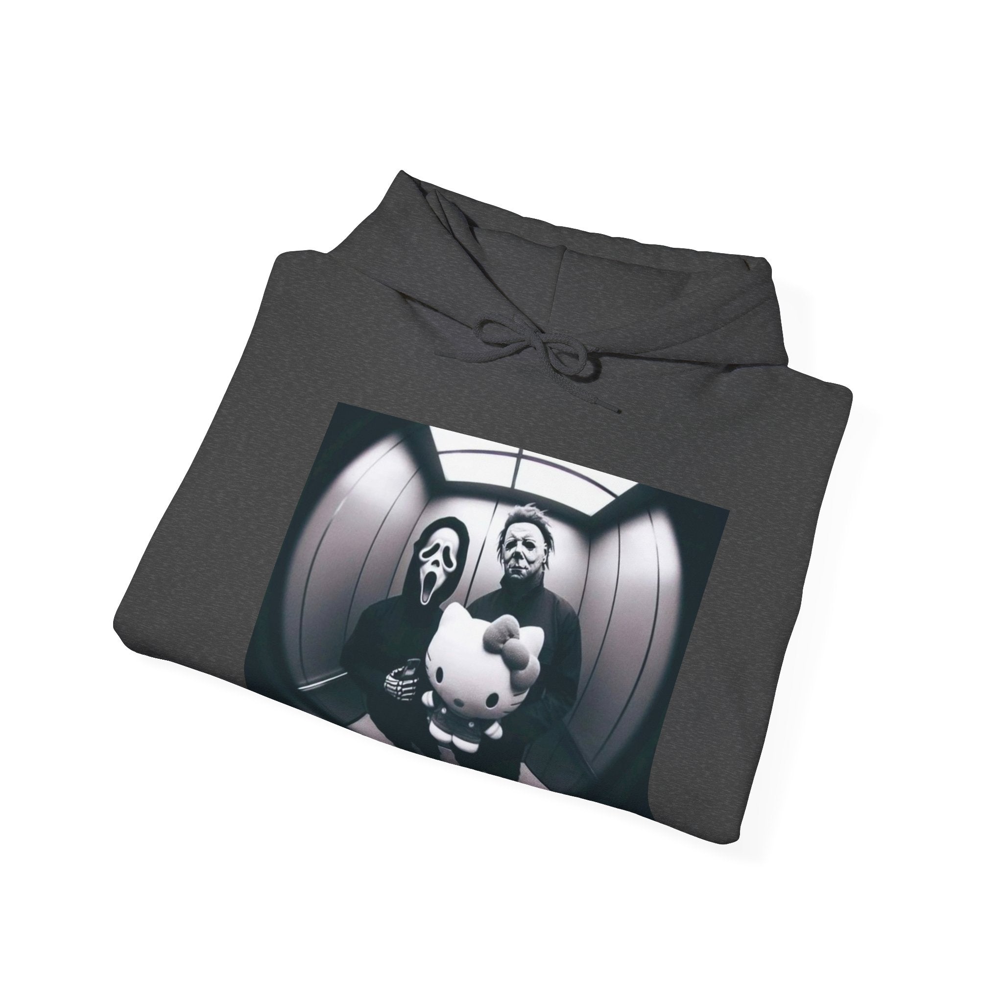 Sweet horror Graphic Hoodie, Cozy Unisex Sweatshirt for Everyday Wear, Perfect Gift for Friends, Streetwear Style, Unique Graphic Design