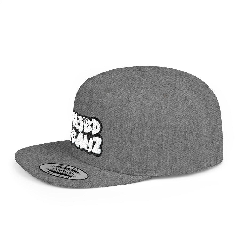 Wicked Dreamz Snapback Hat, Trendy Flat Bill Cap for Street Style, Unisex Urban Fashion, Perfect Gift for Hip-Hop Lovers, Casual Wear