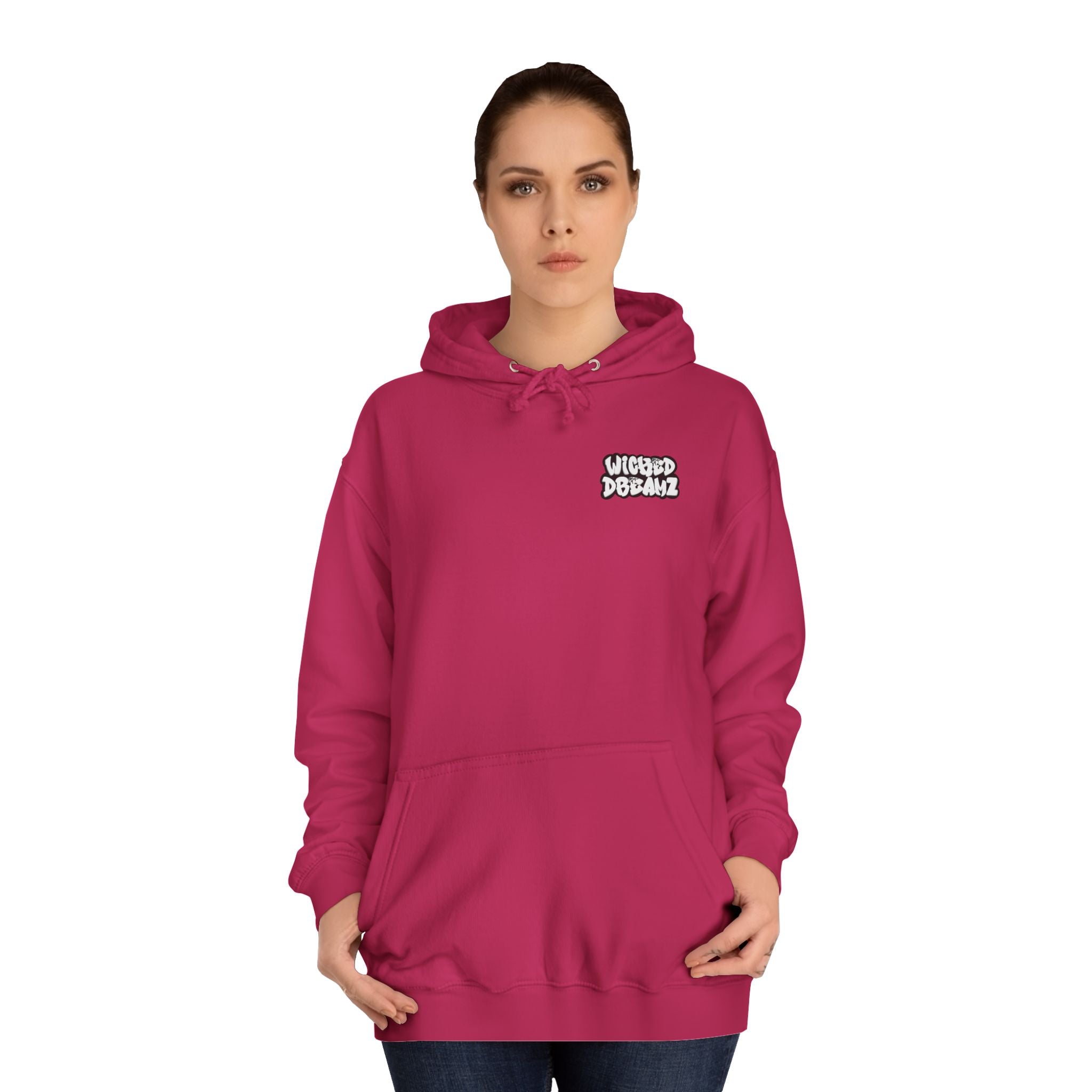 Unisex Skull Art College Hoodie, Casual Halloween Sweatshirt, College Student Gift, Graphic Hoodie for Men and Women, Trendy Layering Wear