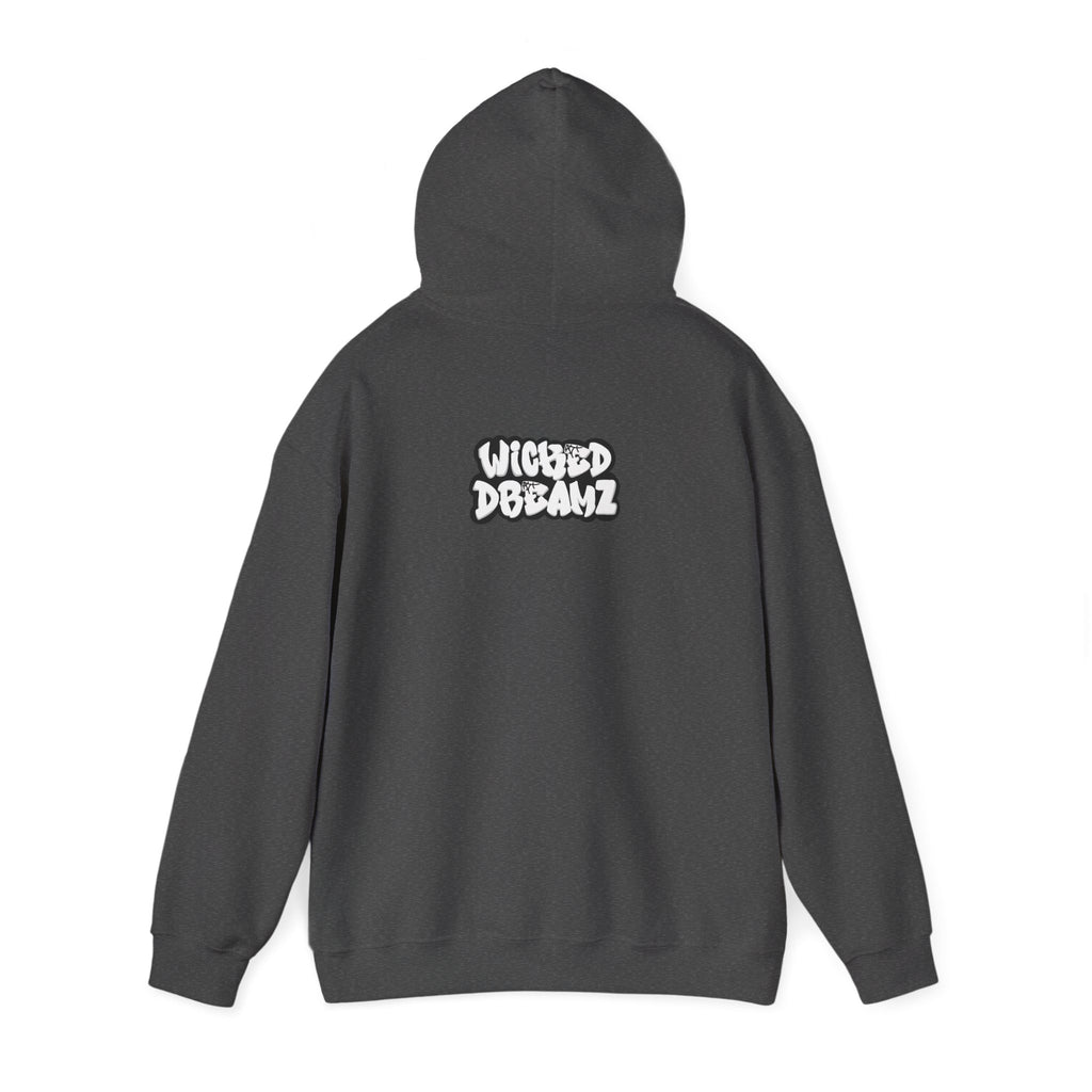 Wicked Dreamz Myers Hoodie, Unisex Heavy Blend Sweatshirt, Streetwear Sweatshirt, Cool Graphic Hoodie, Unique Gift for Music Lovers