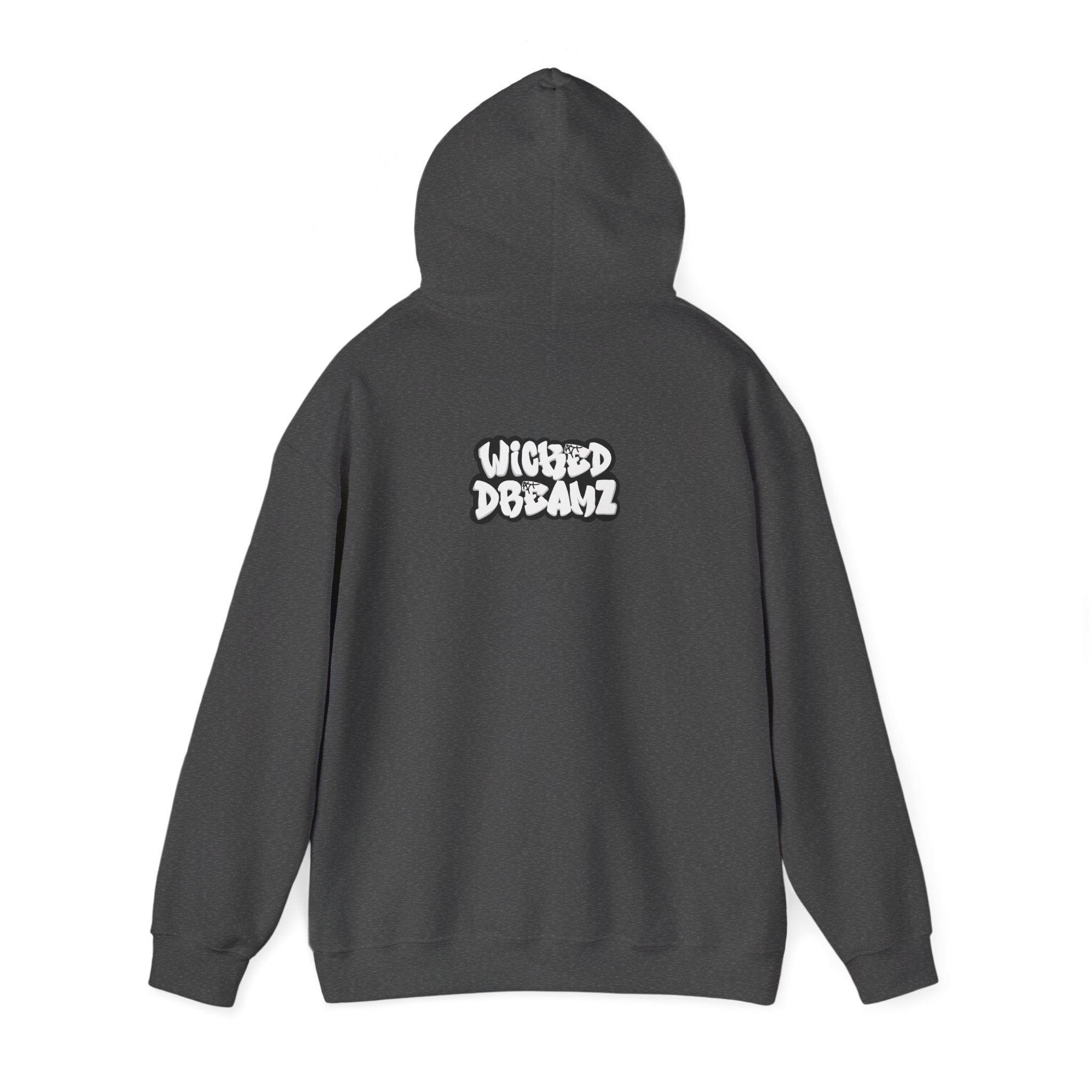 Wicked Dreamz Myers Hoodie, Unisex Heavy Blend Sweatshirt, Streetwear Sweatshirt, Cool Graphic Hoodie, Unique Gift for Music Lovers