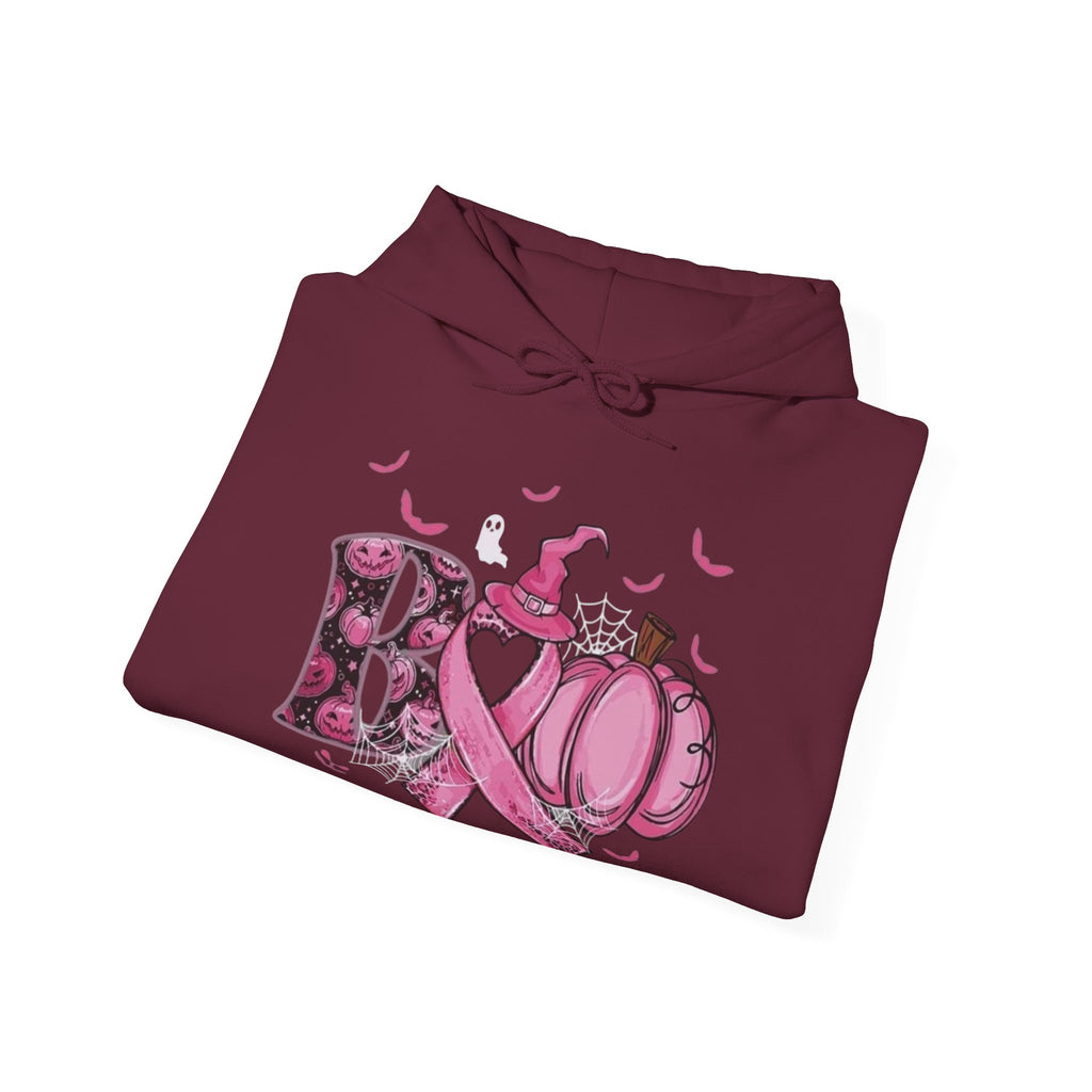 Pink Pumpkin Awareness Hoodie for Fall, Breast Cancer Awareness Month, Unisex Sweatshirt for Women and Men, Cozy Gift for Any Occasion