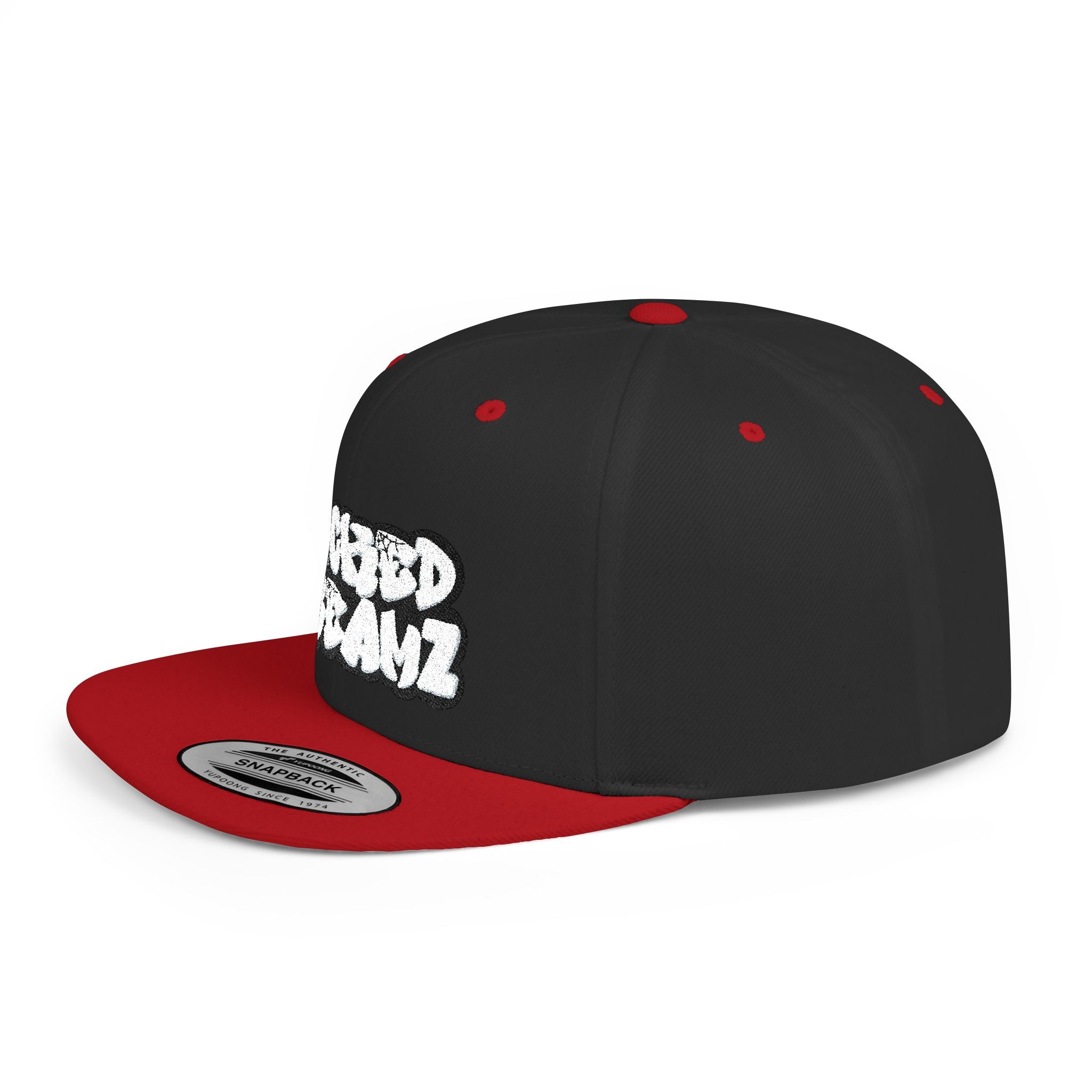 Wicked Dreamz Snapback Hat, Trendy Flat Bill Cap for Street Style, Unisex Urban Fashion, Perfect Gift for Hip-Hop Lovers, Casual Wear