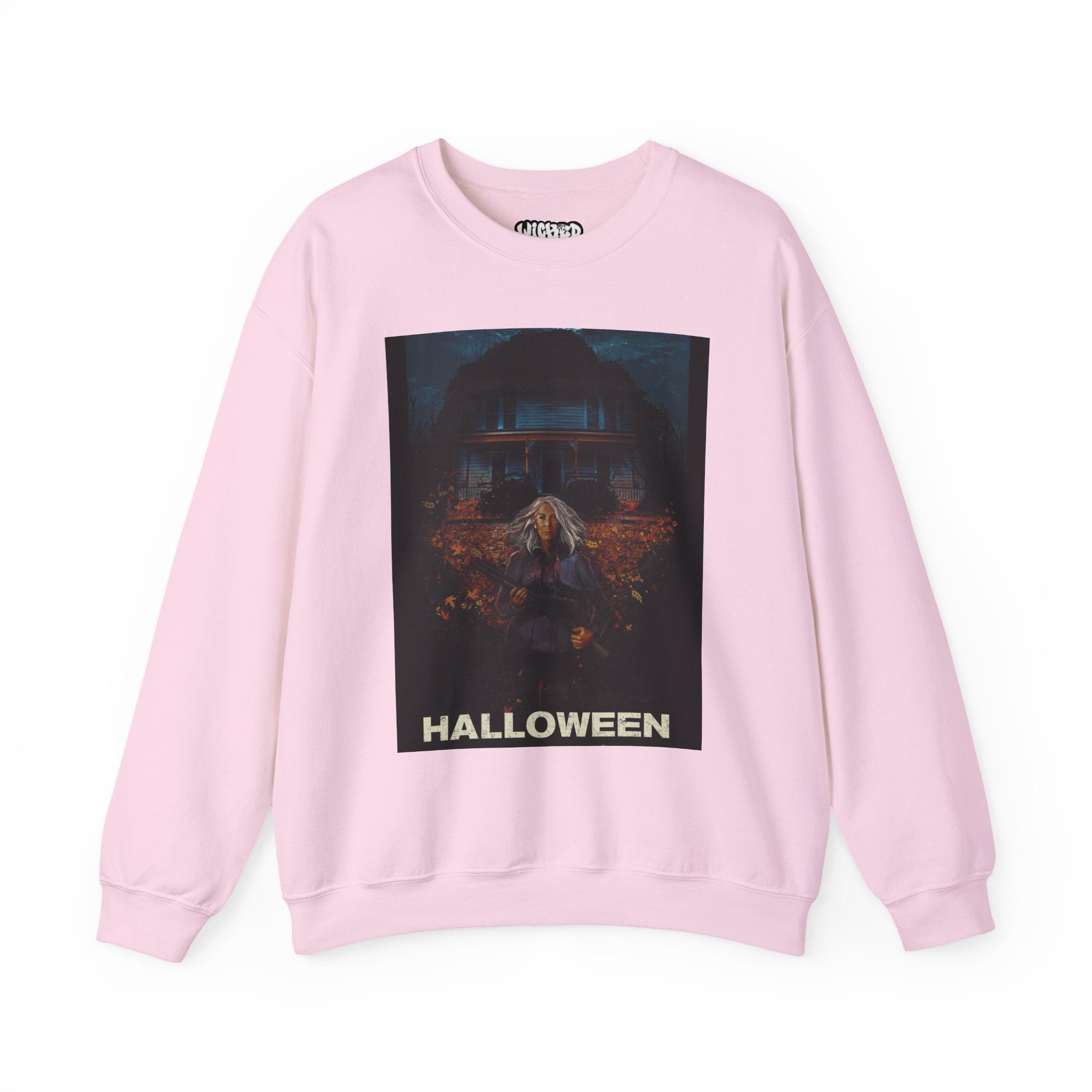 Halloween Crewneck Sweatshirt - Unisex Heavy Blend, Spooky Apparel, Cozy Halloween Outfit, October Festive Wear, Witchy Vibes