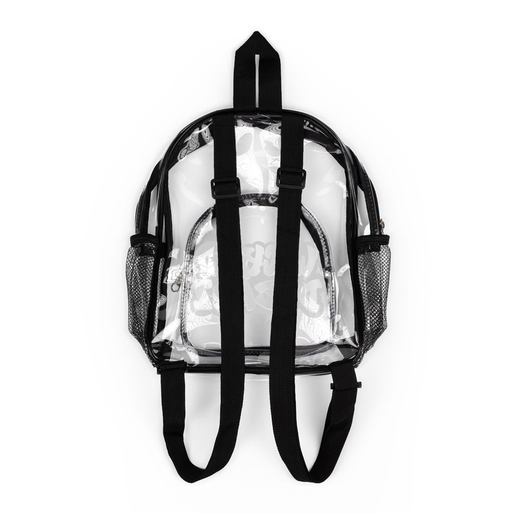 Clear Stadium Backpack - Transparent Tote, Game Day Essentials, Concert Ready, Festival Gear, Sports Event Bag