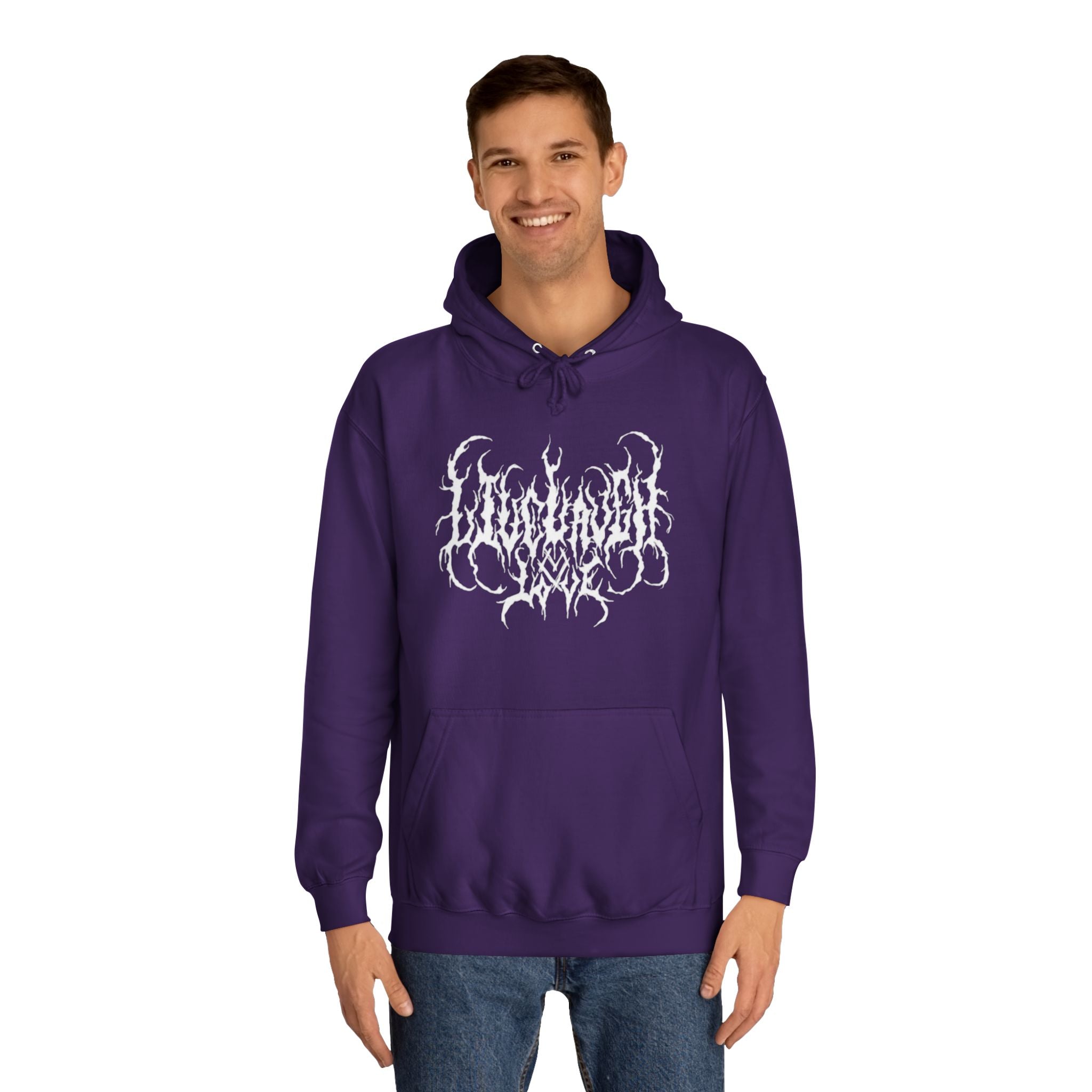 Wicked Vibe Unisex College Hoodie | Bold Graphic Hoodie, Streetwear, Gift for Students, Music Lovers, Casual Wear, Comfort