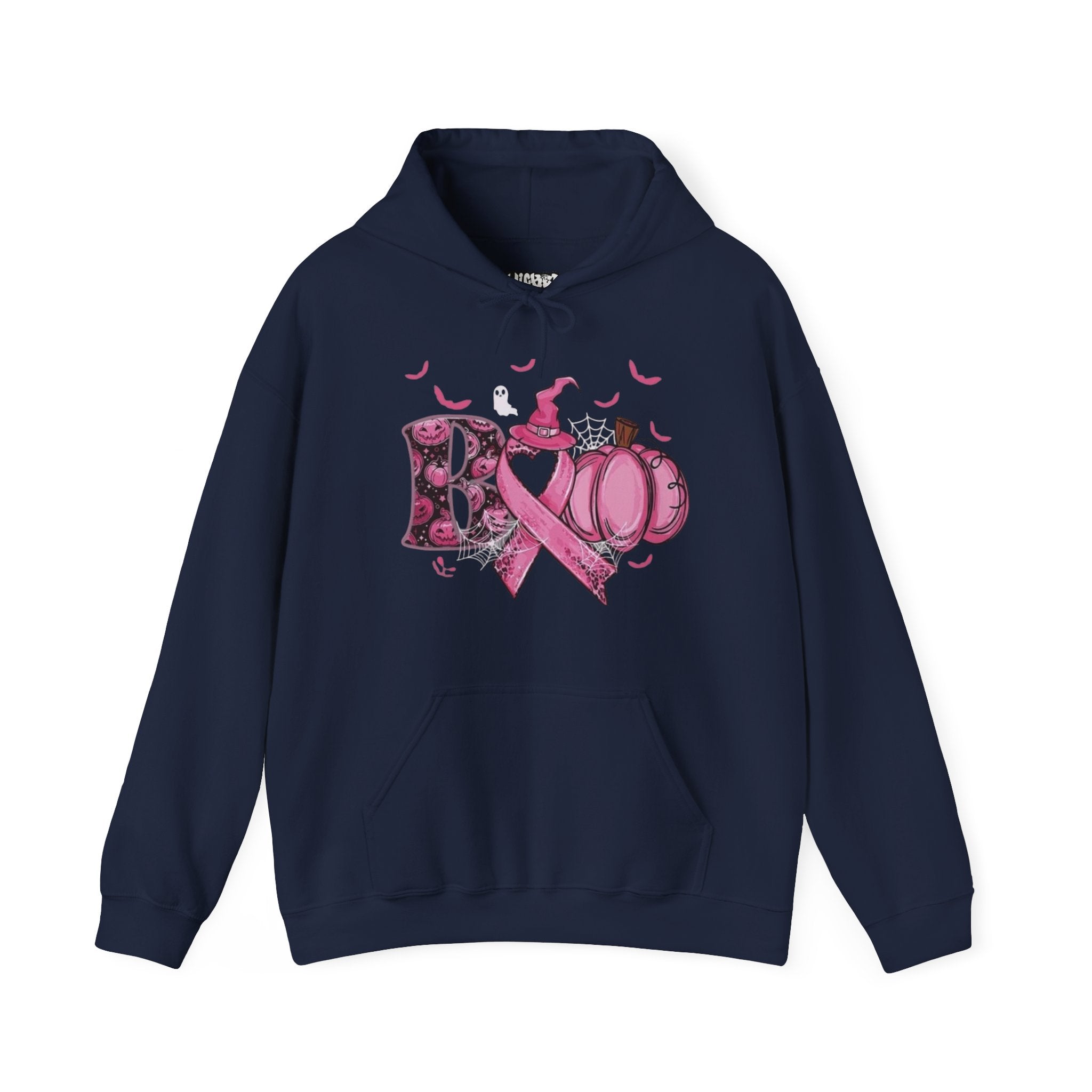 Pink Pumpkin Awareness Hoodie for Fall, Breast Cancer Awareness Month, Unisex Sweatshirt for Women and Men, Cozy Gift for Any Occasion