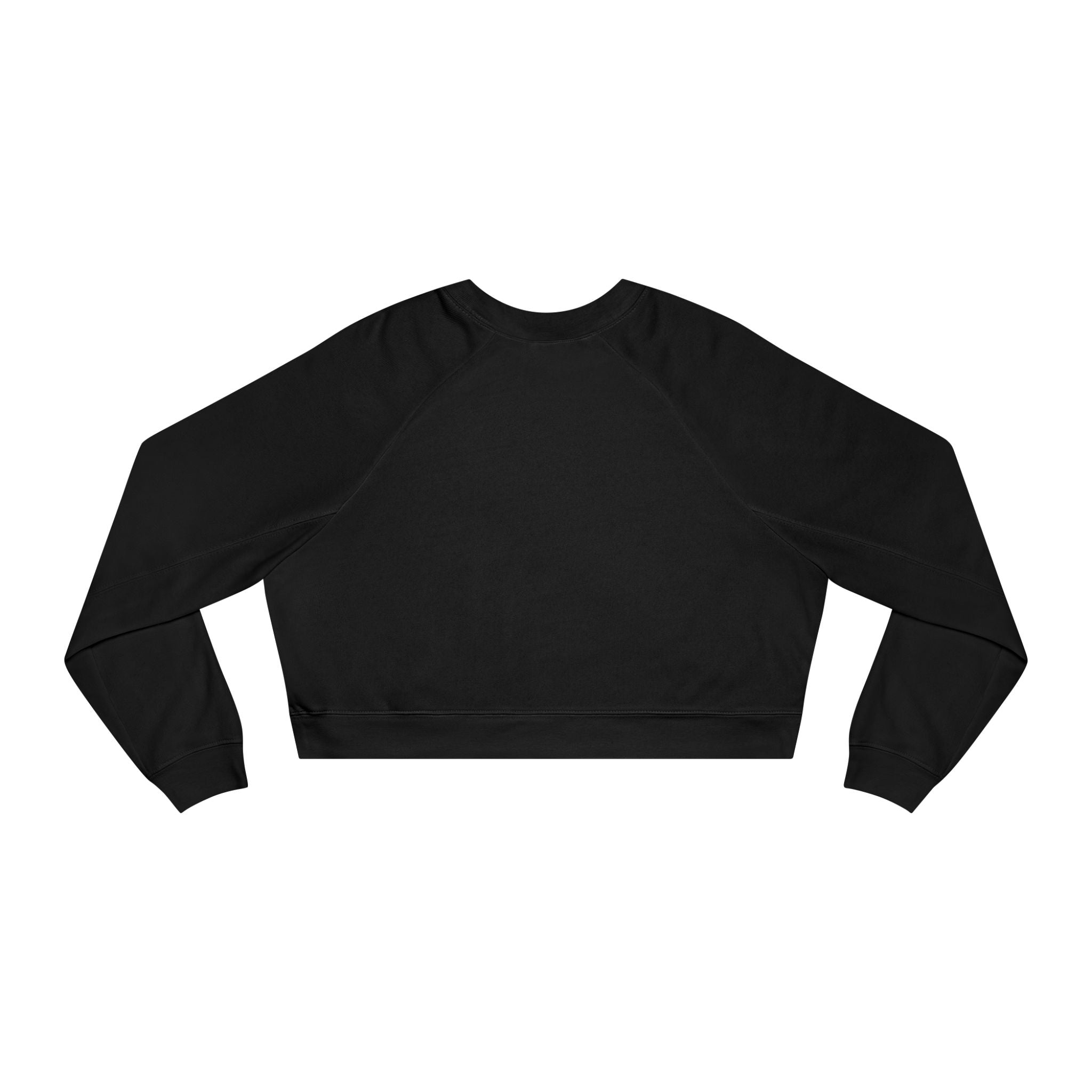 Wicked Dreamz Cropped Fleece Sweatshirt, Casual Layering Pullover, Gift for Her, Fall Fashion Essential, Cozy Lounge Sweater