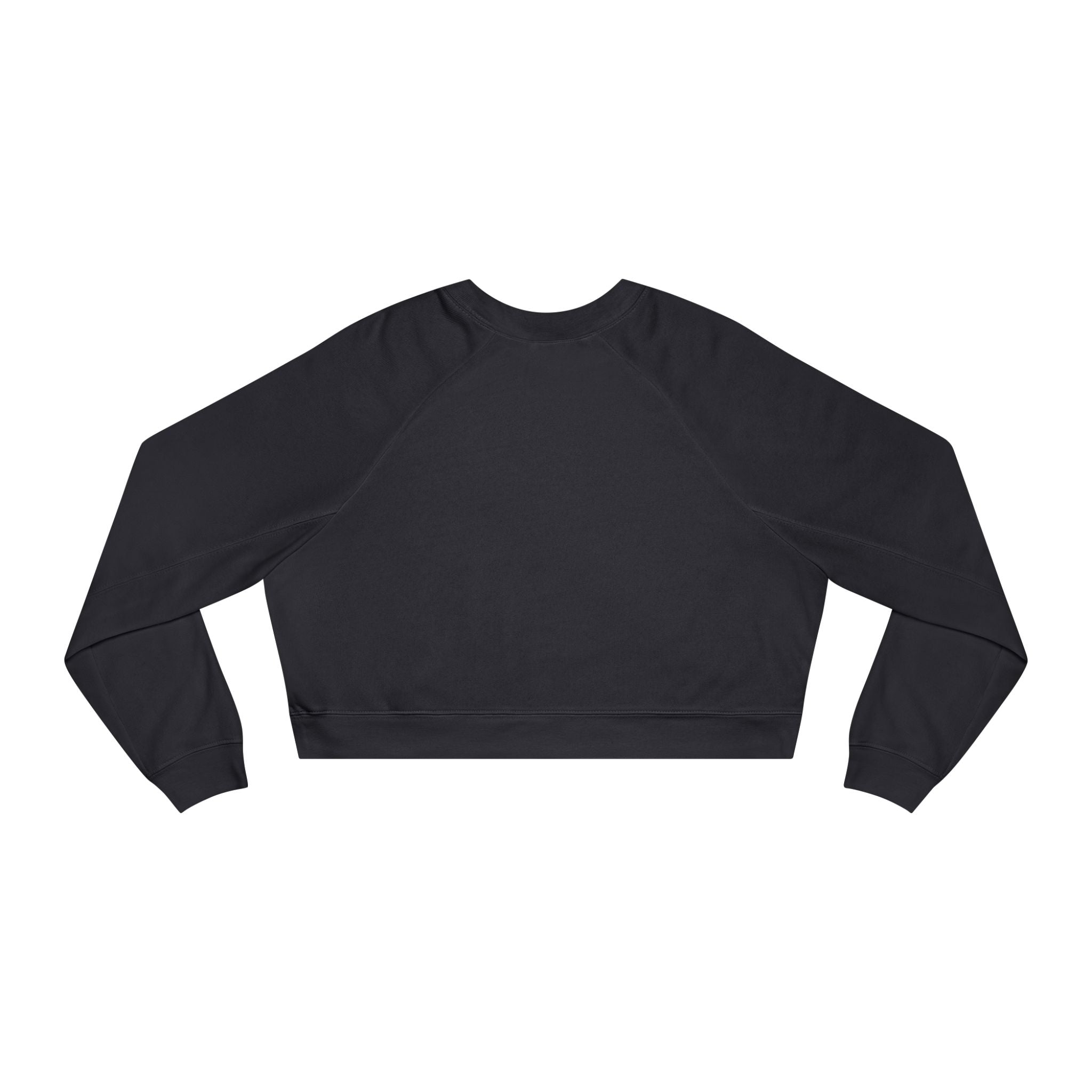 Wicked Dreamz Cropped Fleece Sweatshirt, Casual Layering Pullover, Gift for Her, Fall Fashion Essential, Cozy Lounge Sweater