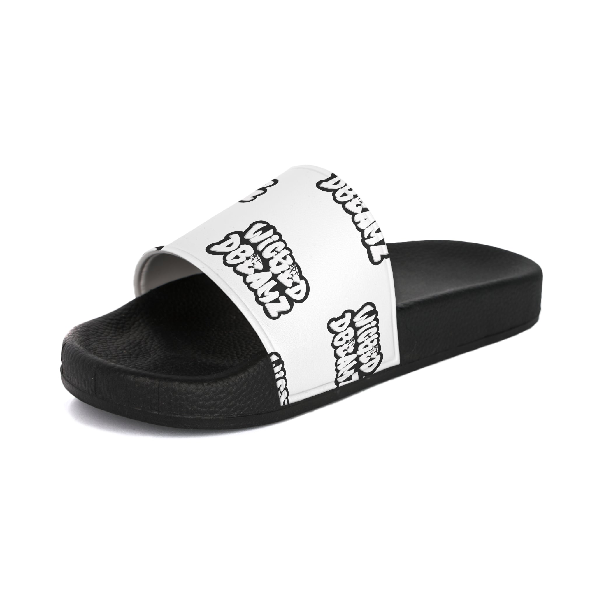 Wicked Dreams Women's Slide Sandals | Casual Summer Footwear, Beach Slides, Trendy Slippers, Gift for Her, Fun Lounge Shoes