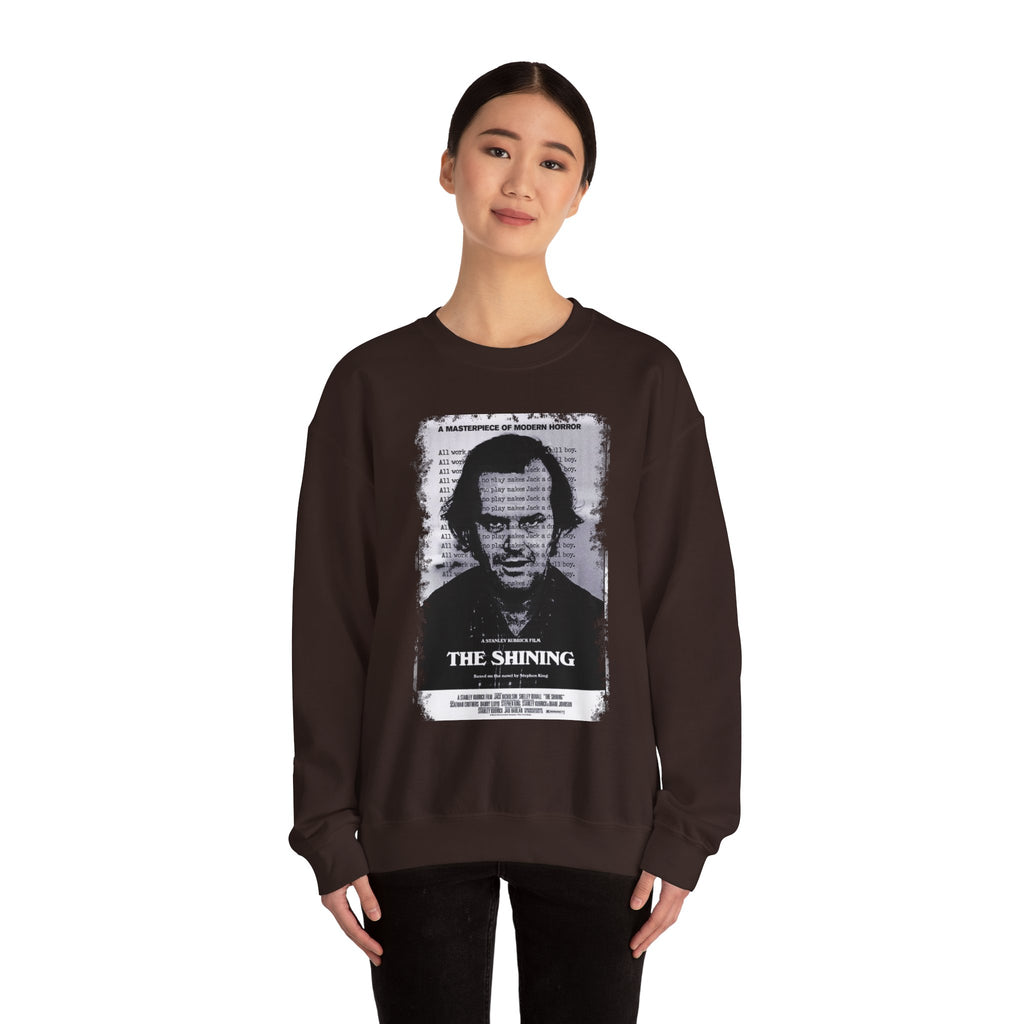 The Shining Sweatshirt - Cozy Horror Crewneck for Movie Lovers, Halloween Gift, Unisex Apparel, Retro Film Dramatic Look, Inner Nerd Style
