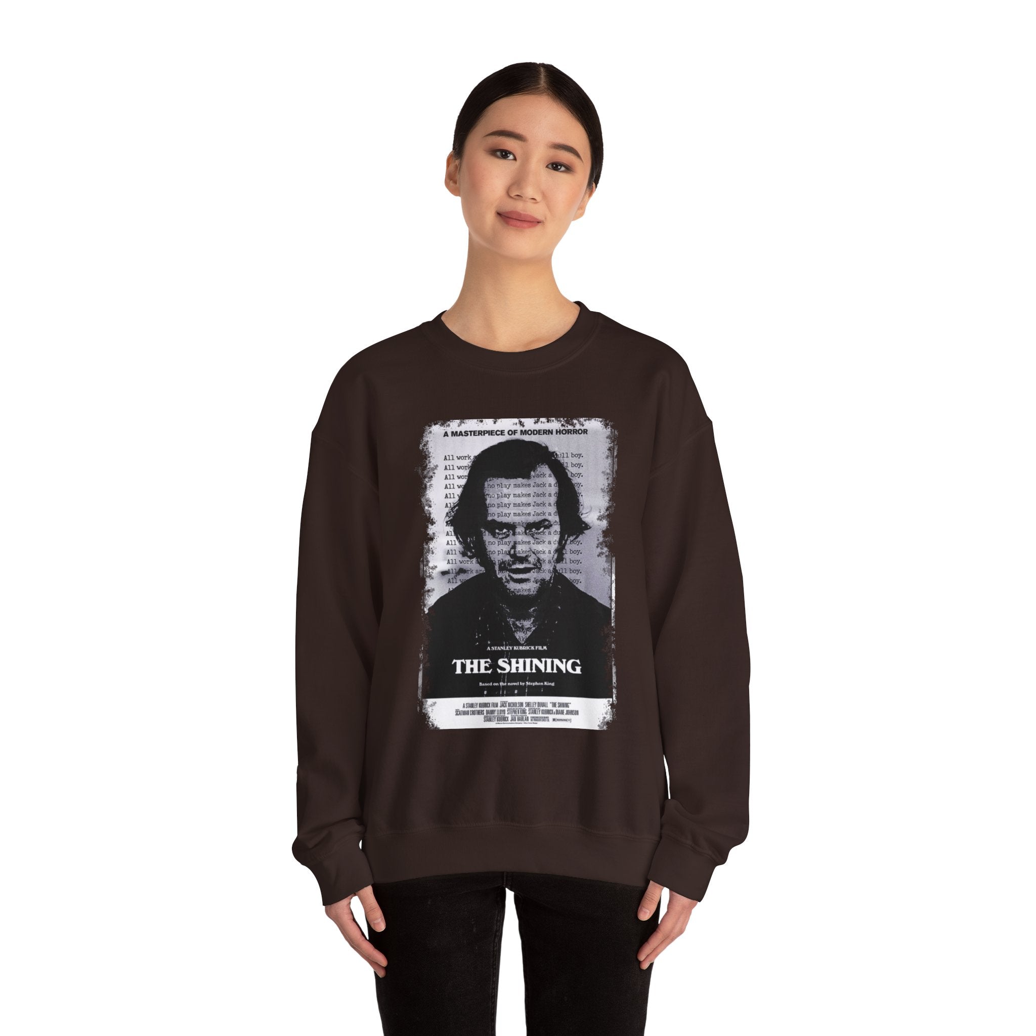 The Shining Sweatshirt - Cozy Horror Crewneck for Movie Lovers, Halloween Gift, Unisex Apparel, Retro Film Dramatic Look, Inner Nerd Style