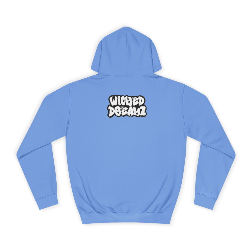 Wicked Vibe Unisex College Hoodie | Bold Graphic Hoodie, Streetwear, Gift for Students, Music Lovers, Casual Wear, Comfort