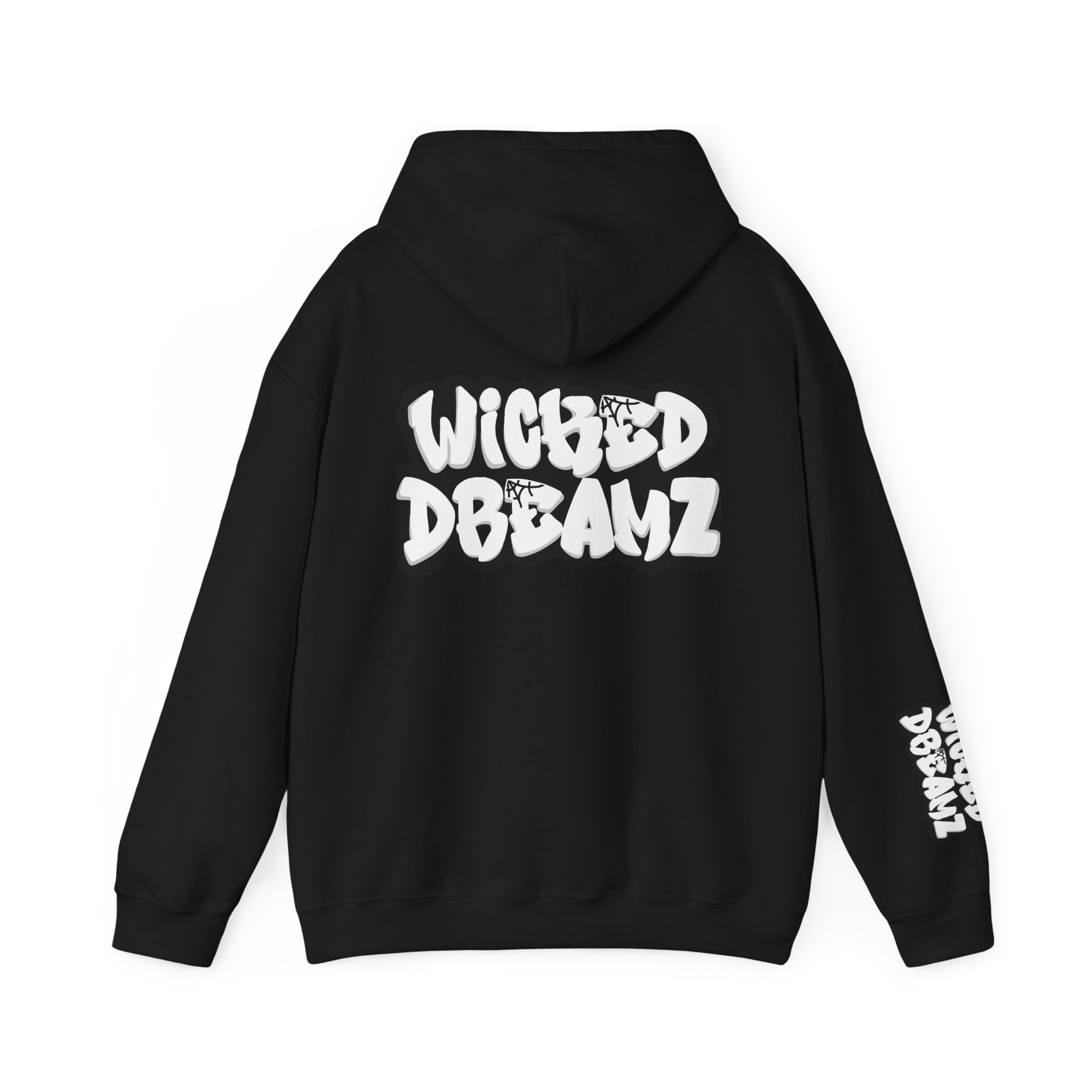Wicked DREAMZ Unisex Heavy Blend™ Hooded Sweatshirt - Cozy Style, Graphic Hoodie, Streetwear, Casual Wear, Gift for Him/Her
