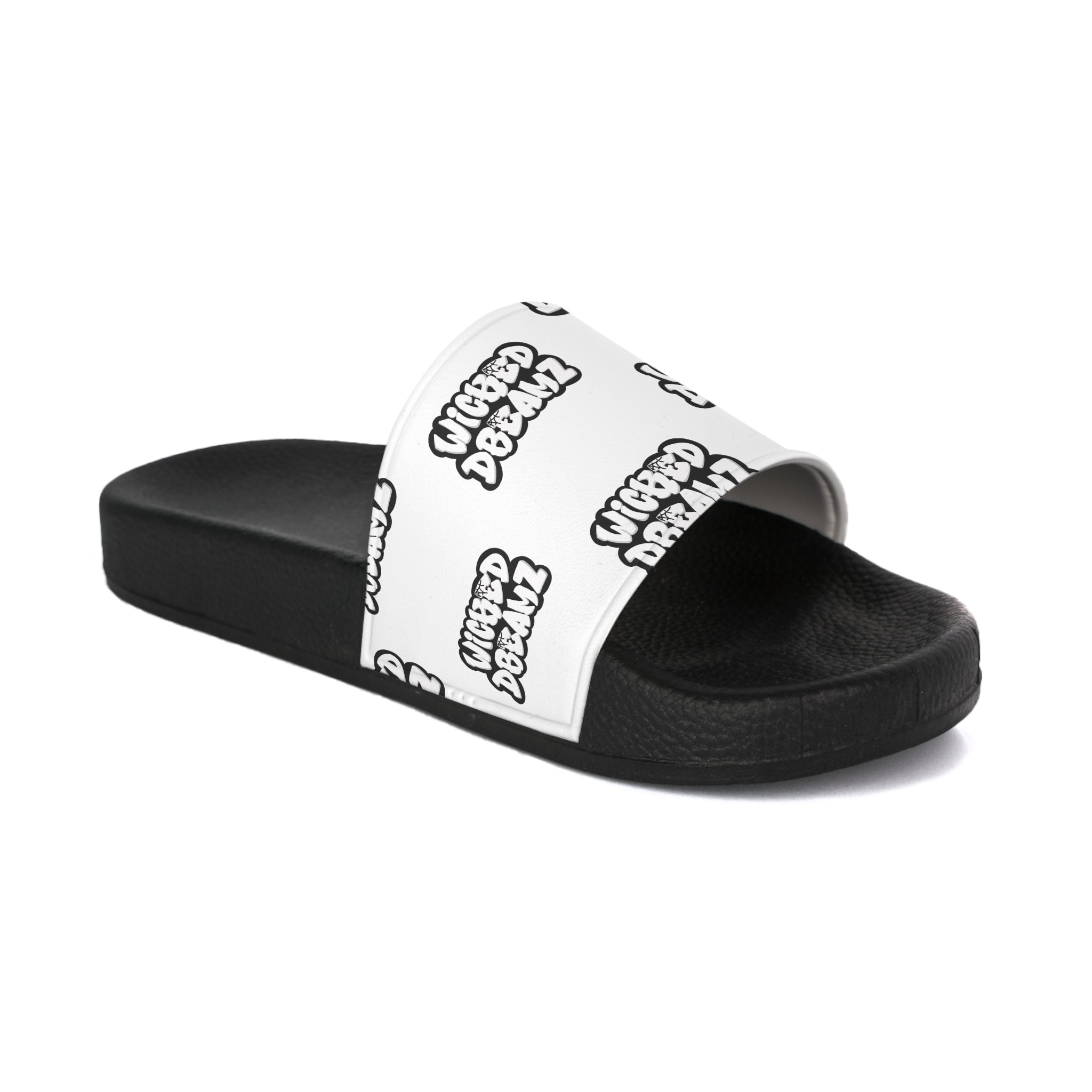 Wicked Dreams Women's Slide Sandals | Casual Summer Footwear, Beach Slides, Trendy Slippers, Gift for Her, Fun Lounge Shoes