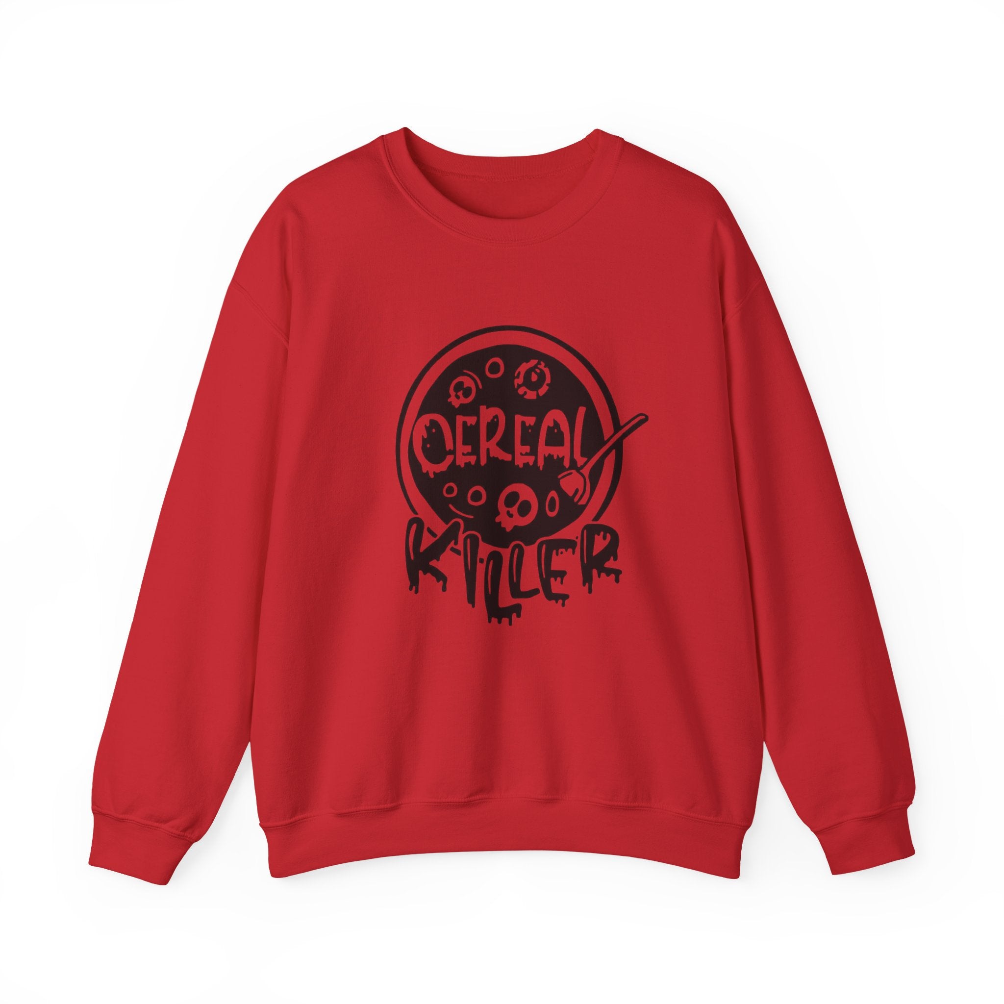 Cereal Killer Crewneck Sweatshirt, Funny Gift, Halloween Sweatshirt, Unisex Sweatshirt, Casual Wear, Trendy Apparel