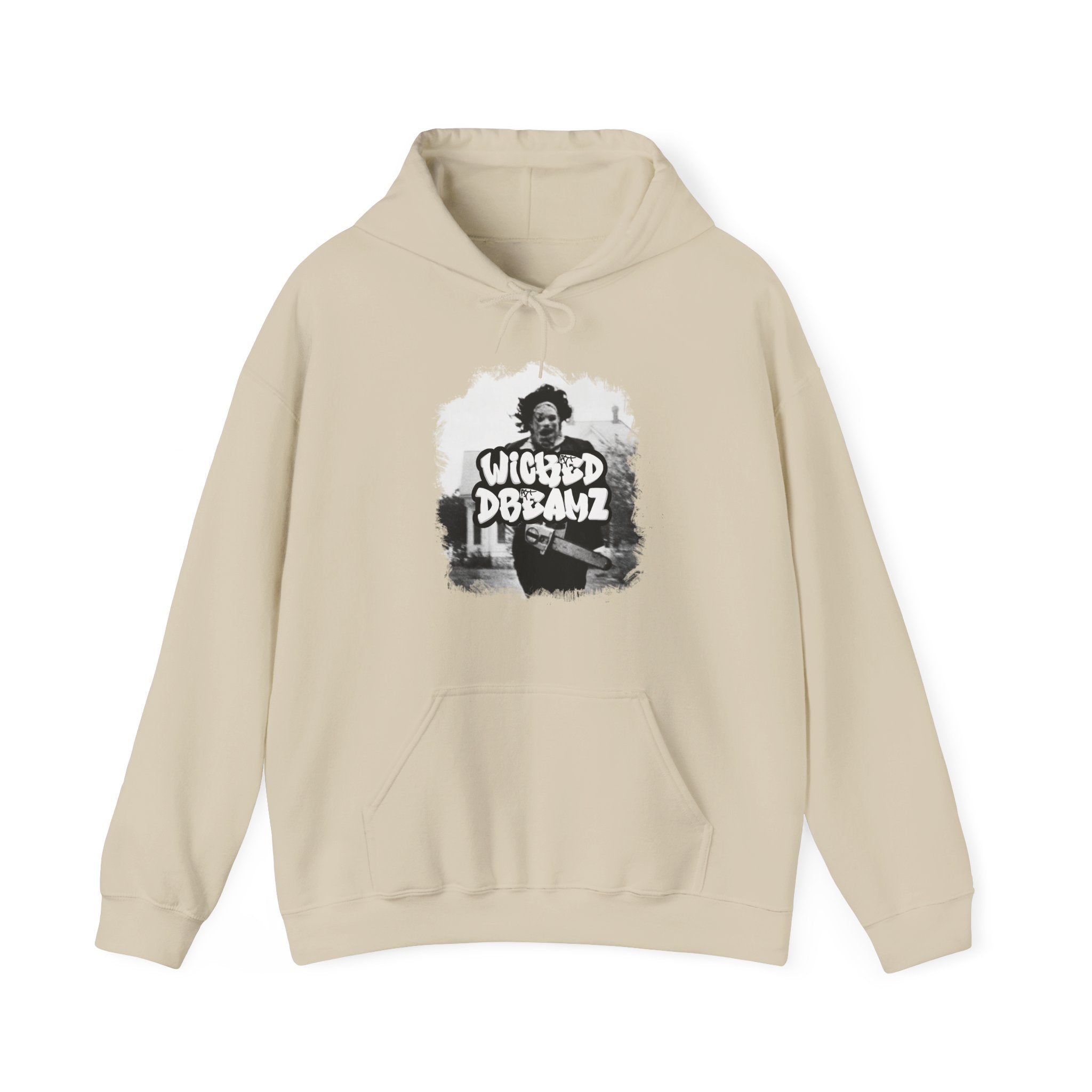 Wicked Dreamz Unisex Heavy Blend™ Hoodie - Cozy, Stylish Pullover for Horror Fans, Perfect for Halloween, Casual Wear, Gifts