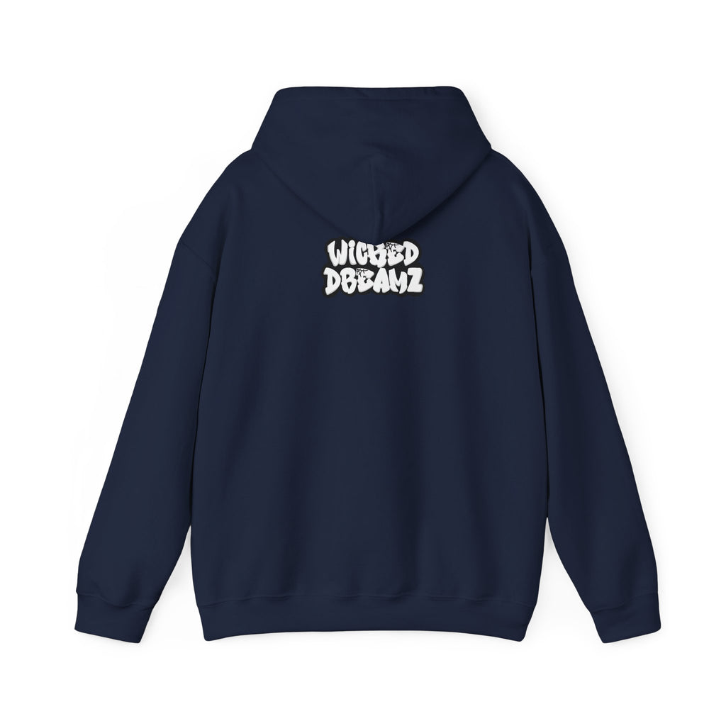Wicked Dreamz Myers Hoodie, Unisex Heavy Blend Sweatshirt, Streetwear Sweatshirt, Cool Graphic Hoodie, Unique Gift for Music Lovers