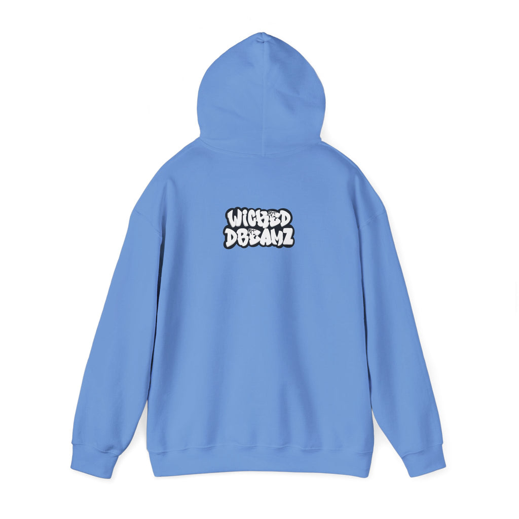 Wicked Dreamz Myers Hoodie, Unisex Heavy Blend Sweatshirt, Streetwear Sweatshirt, Cool Graphic Hoodie, Unique Gift for Music Lovers
