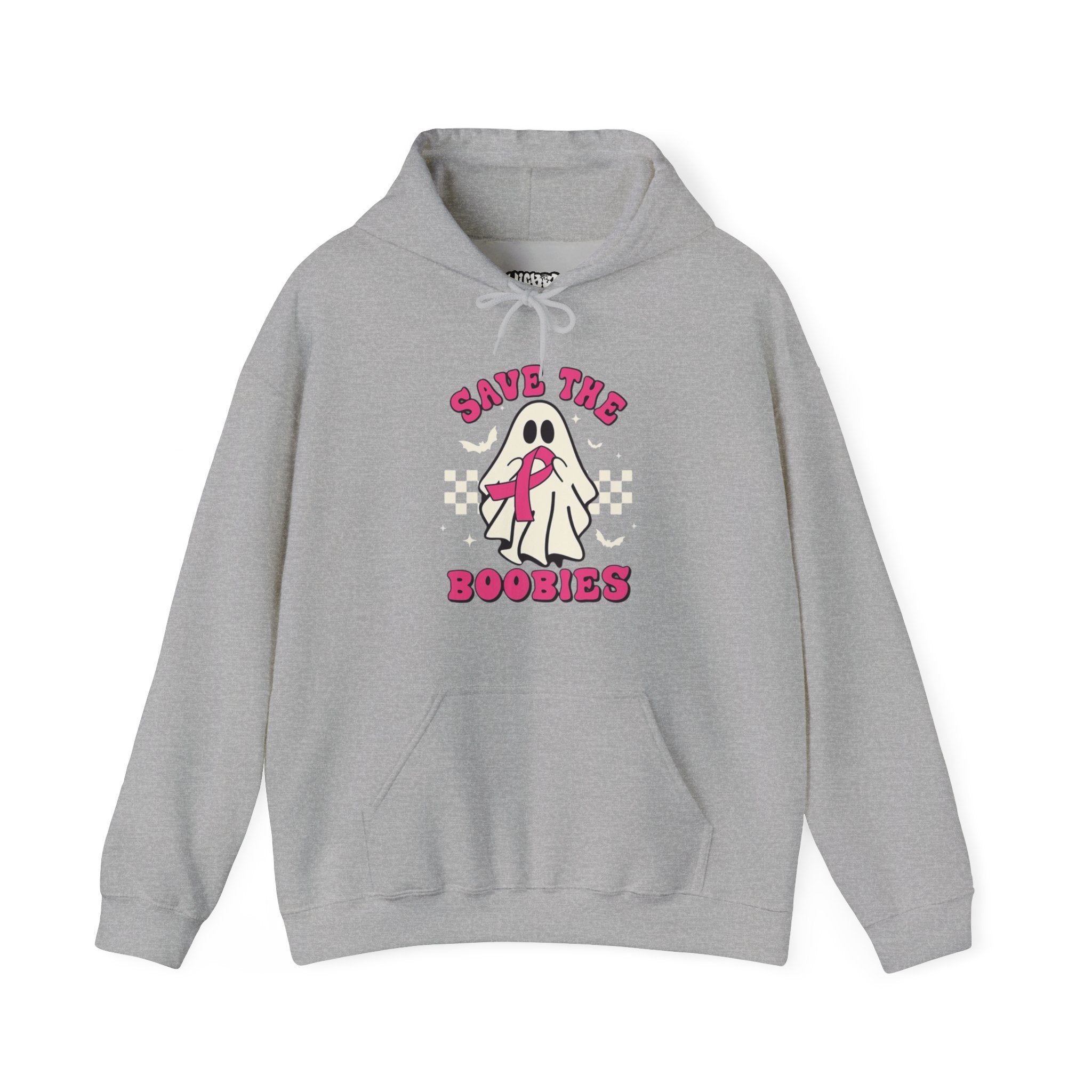Breast Cancer Awareness Hoodie, Save the Boobies Sweatshirt, Unisex Pullover for Support and Comfort, Ideal Gift for Survivors, [...]