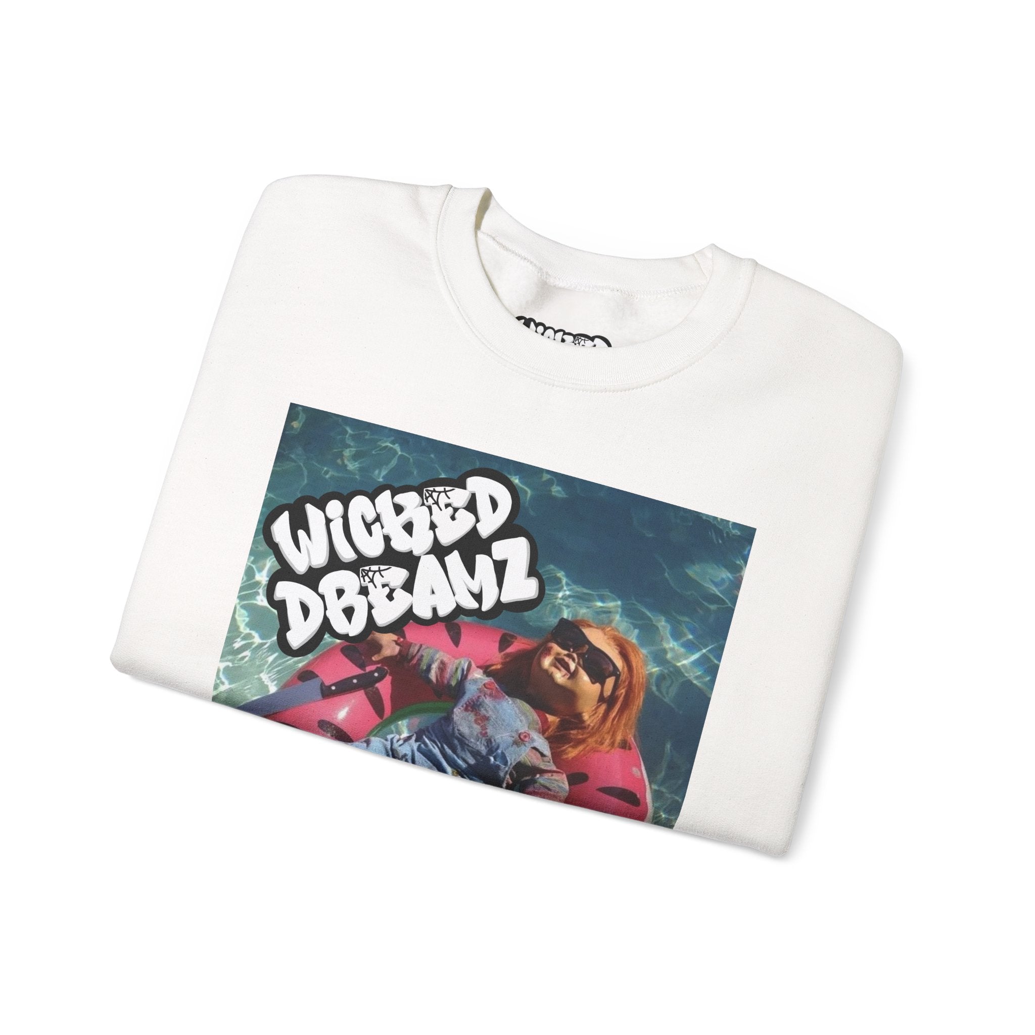 Chill Vibes Sweatshirt - Unisex Heavy Blend Crewneck, Cozy Streetwear, Fun Gift for Friends, Casual Outfit, Everyday Comfort