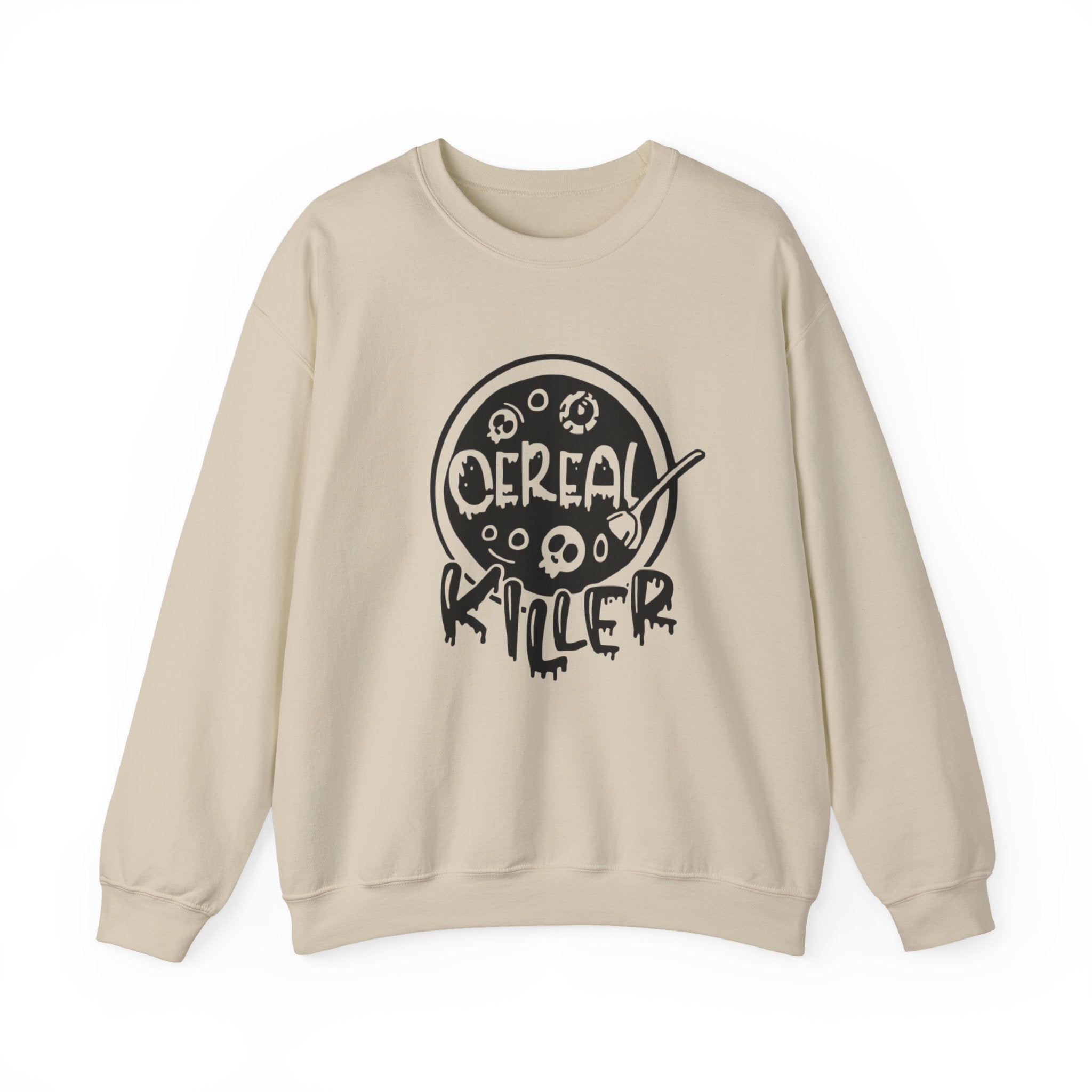 Cereal Killer Crewneck Sweatshirt, Funny Gift, Halloween Sweatshirt, Unisex Sweatshirt, Casual Wear, Trendy Apparel