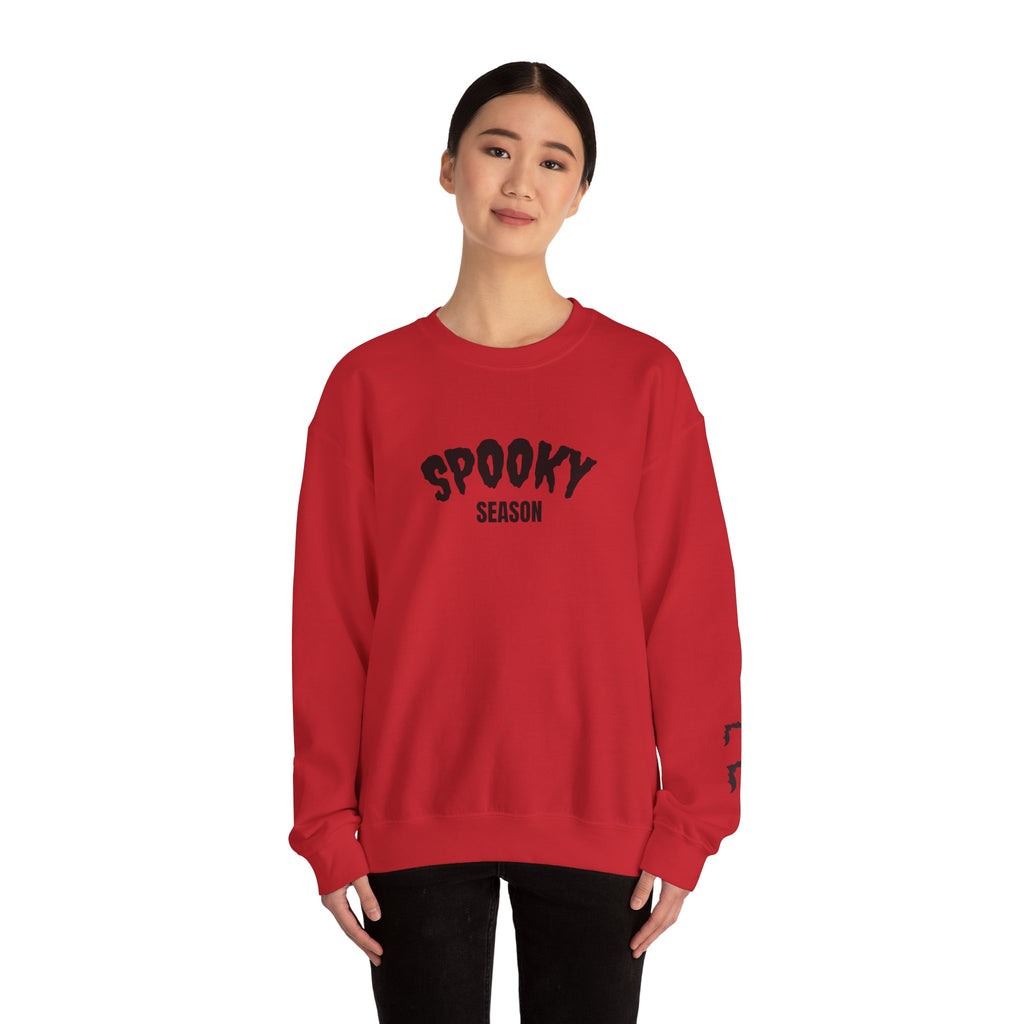 Spooky Season Crewneck Sweatshirt, Halloween Apparel, Cozy Unisex Sweater, Fall Fashion, Gift for Halloween Lovers