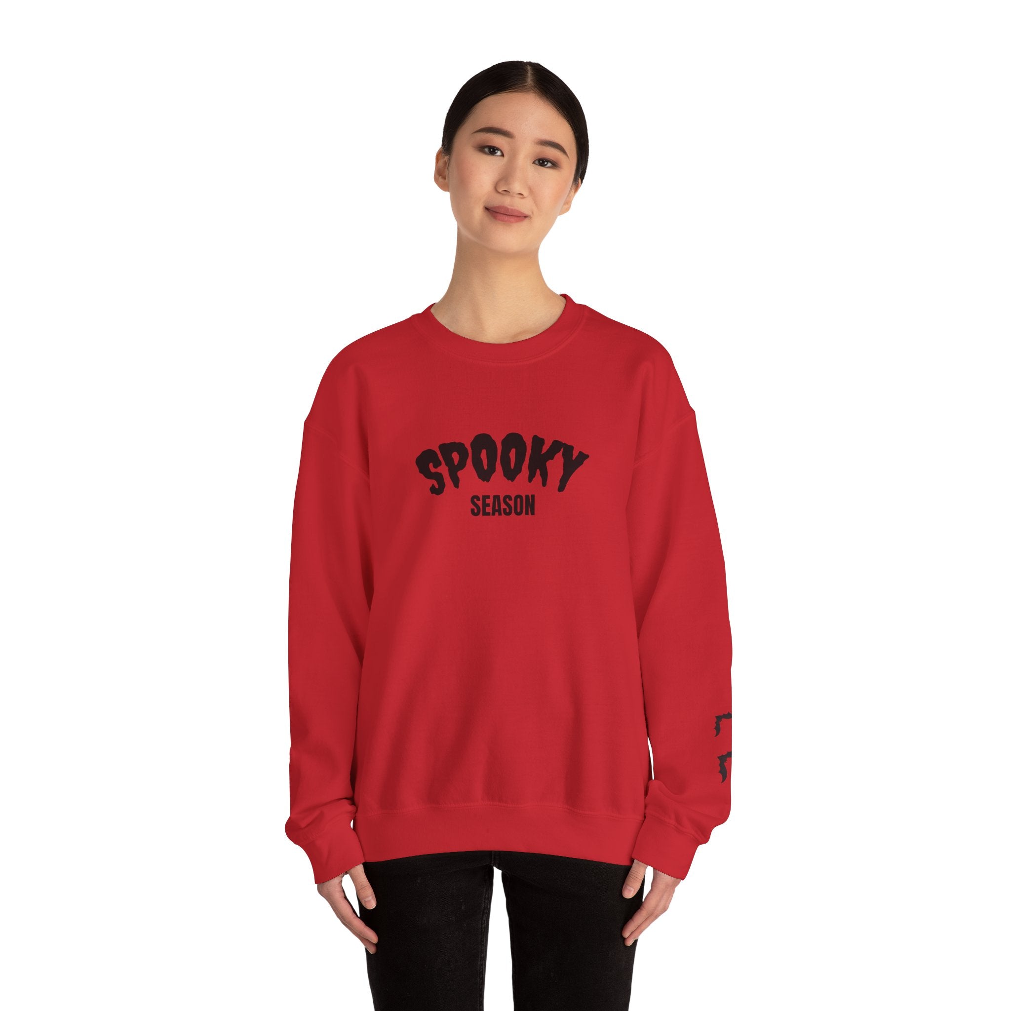 Spooky Season Crewneck Sweatshirt, Halloween Apparel, Cozy Unisex Sweater, Fall Fashion, Gift for Halloween Lovers