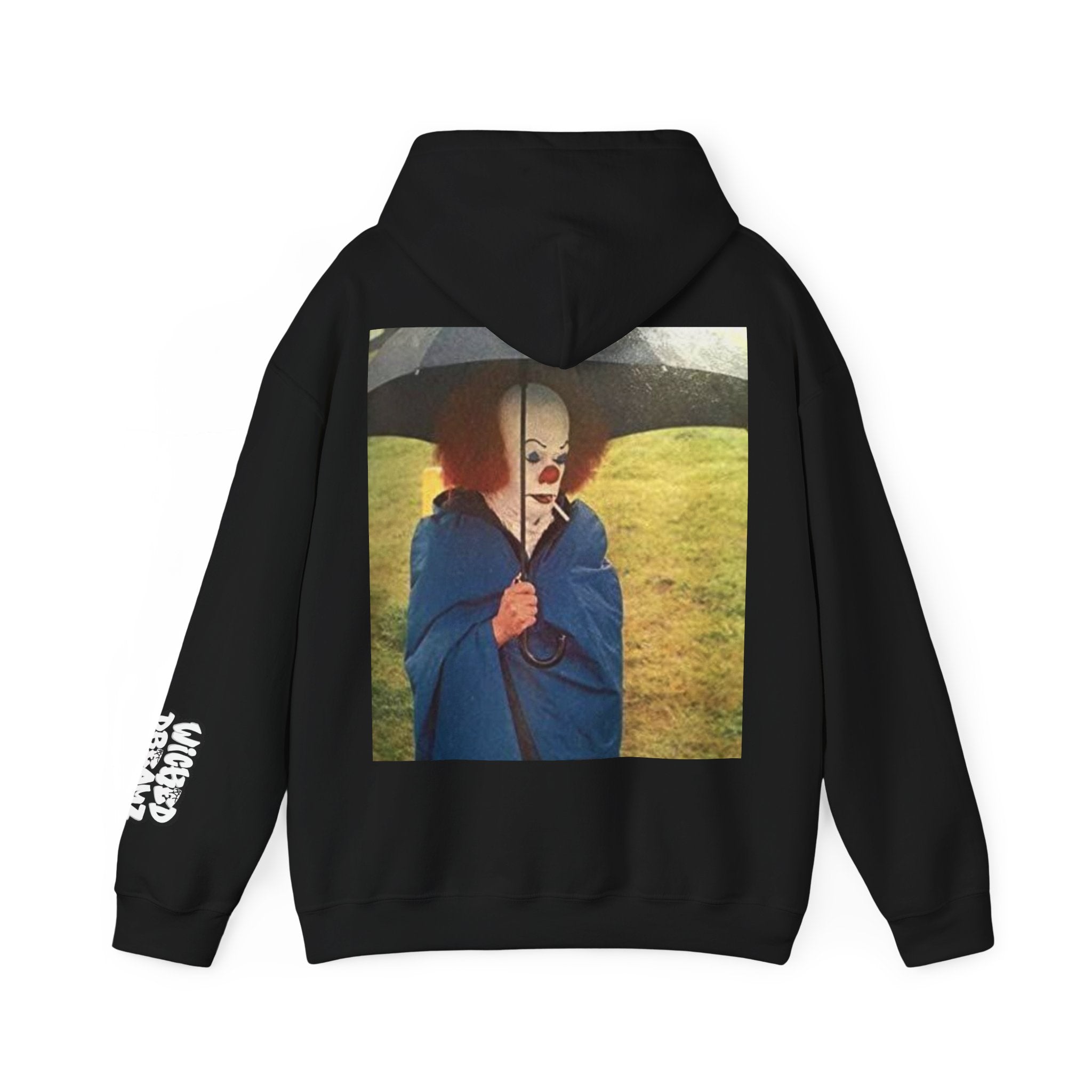 Life is better when you’re laughing Graphic Hoodie: Cozy Unisex Sweatshirt with Clown Design, Halloween Apparel, Trendy Streetwear, Perfect Gift for Fans, Casual Style