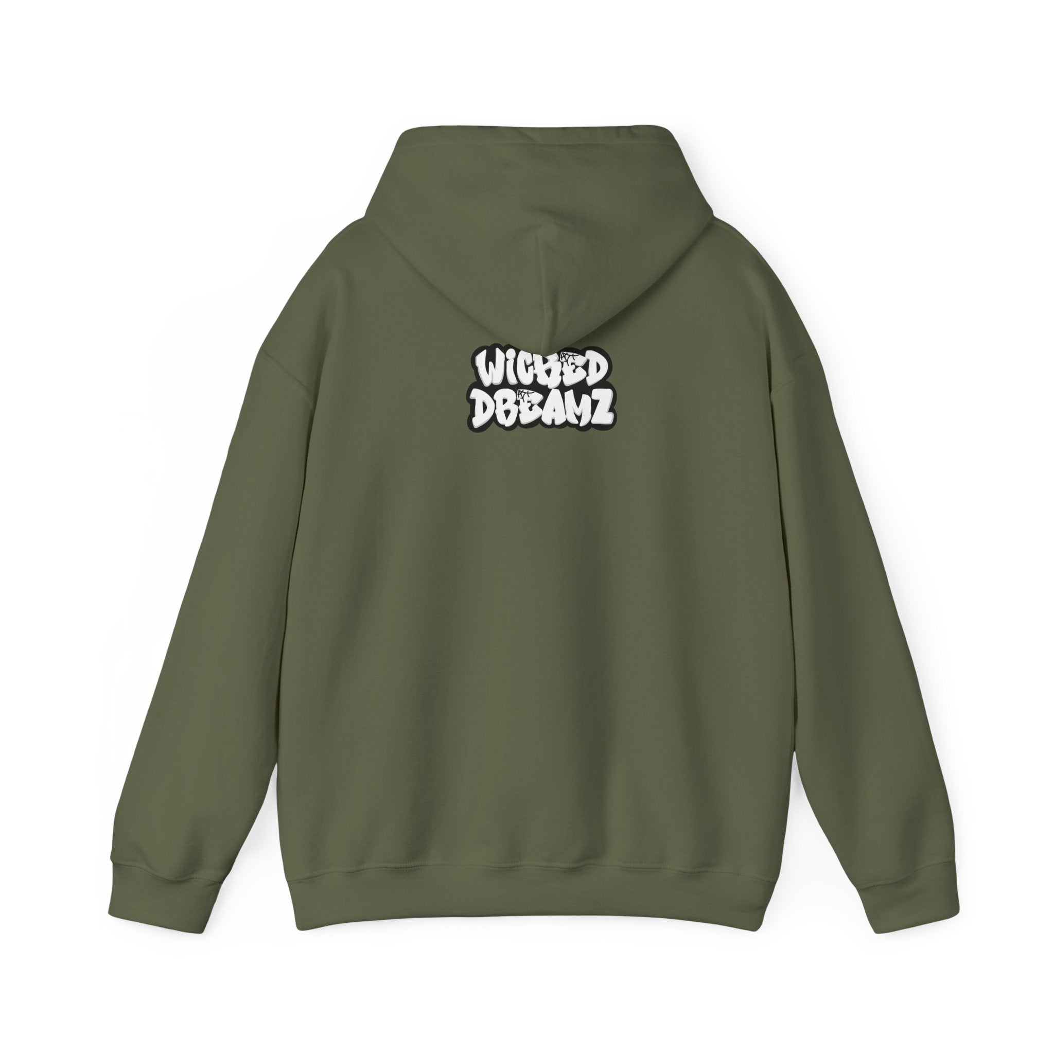 Wicked Dreamz Myers Hoodie, Unisex Heavy Blend Sweatshirt, Streetwear Sweatshirt, Cool Graphic Hoodie, Unique Gift for Music Lovers