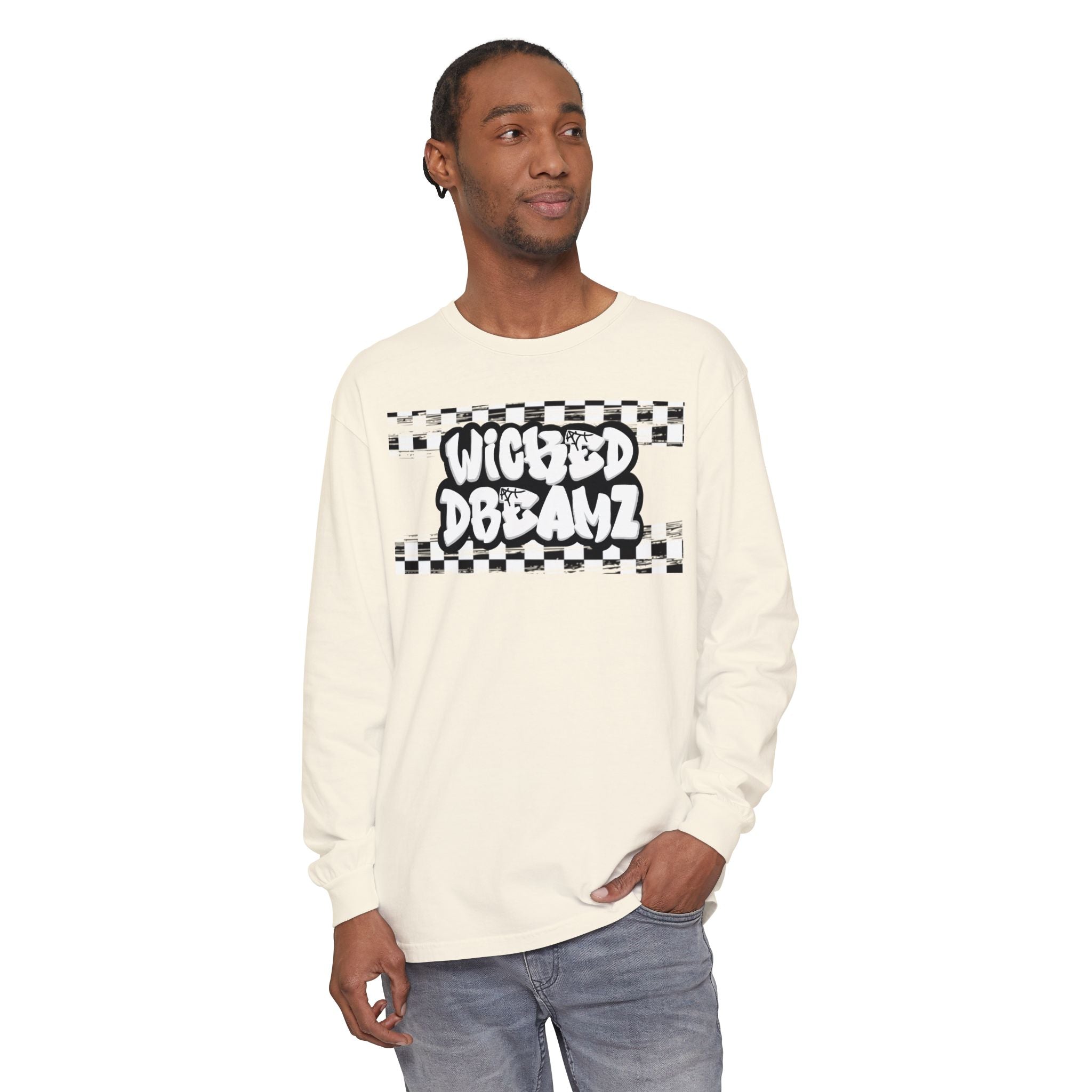 Wicked Dreamz Long Sleeve Tee - Trendy Streetwear Top, Casual Wear, Graphic T-Shirt, Unisex Fashion, Gift for Him/Her