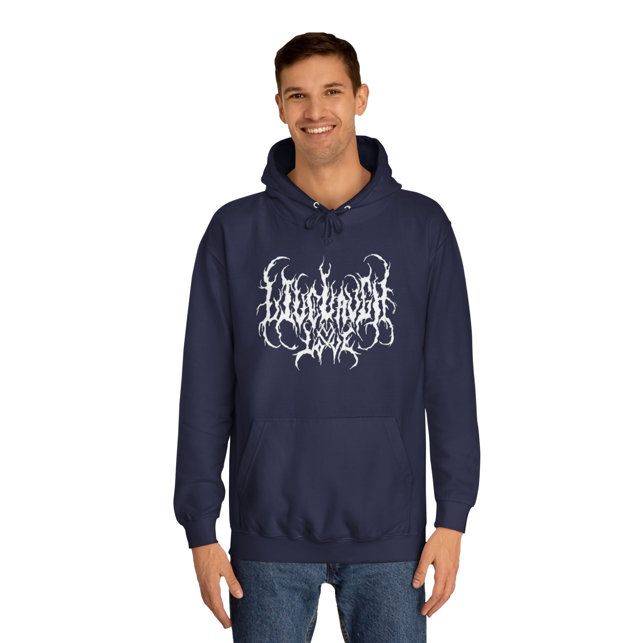 Wicked Vibe Unisex College Hoodie | Bold Graphic Hoodie, Streetwear, Gift for Students, Music Lovers, Casual Wear, Comfort