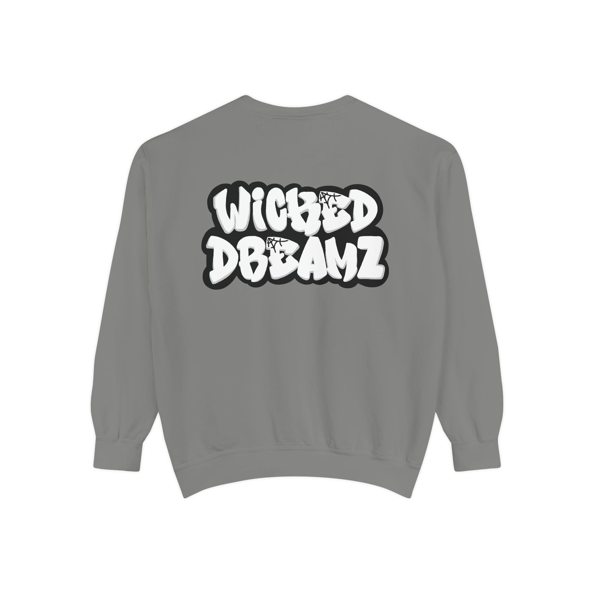 Spooky Season Sweatshirt - Unisex Garment-Dyed, Halloween Apparel, Cozy Fall Fashion, Wicked DBBAMZ Design, Perfect for October Celebrations