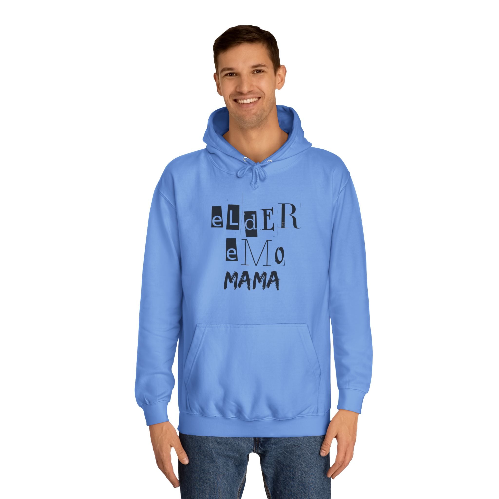 Trendy Unisex College Hoodie, Casual Streetwear, Comfortable Gift for Students, Perfect for Holidays & Events, Unique Graphic Sweatshirt