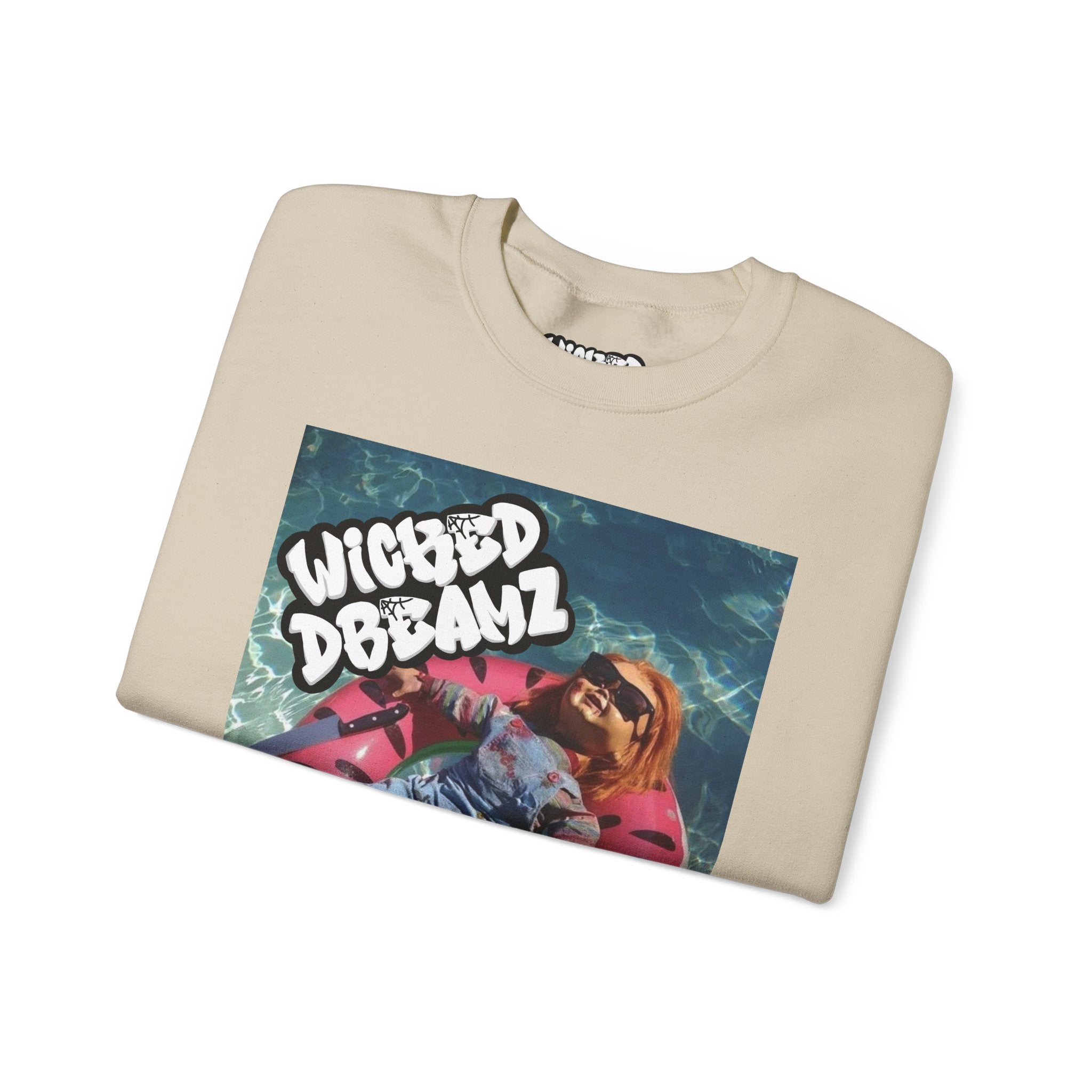 Chill Vibes Sweatshirt - Unisex Heavy Blend Crewneck, Cozy Streetwear, Fun Gift for Friends, Casual Outfit, Everyday Comfort